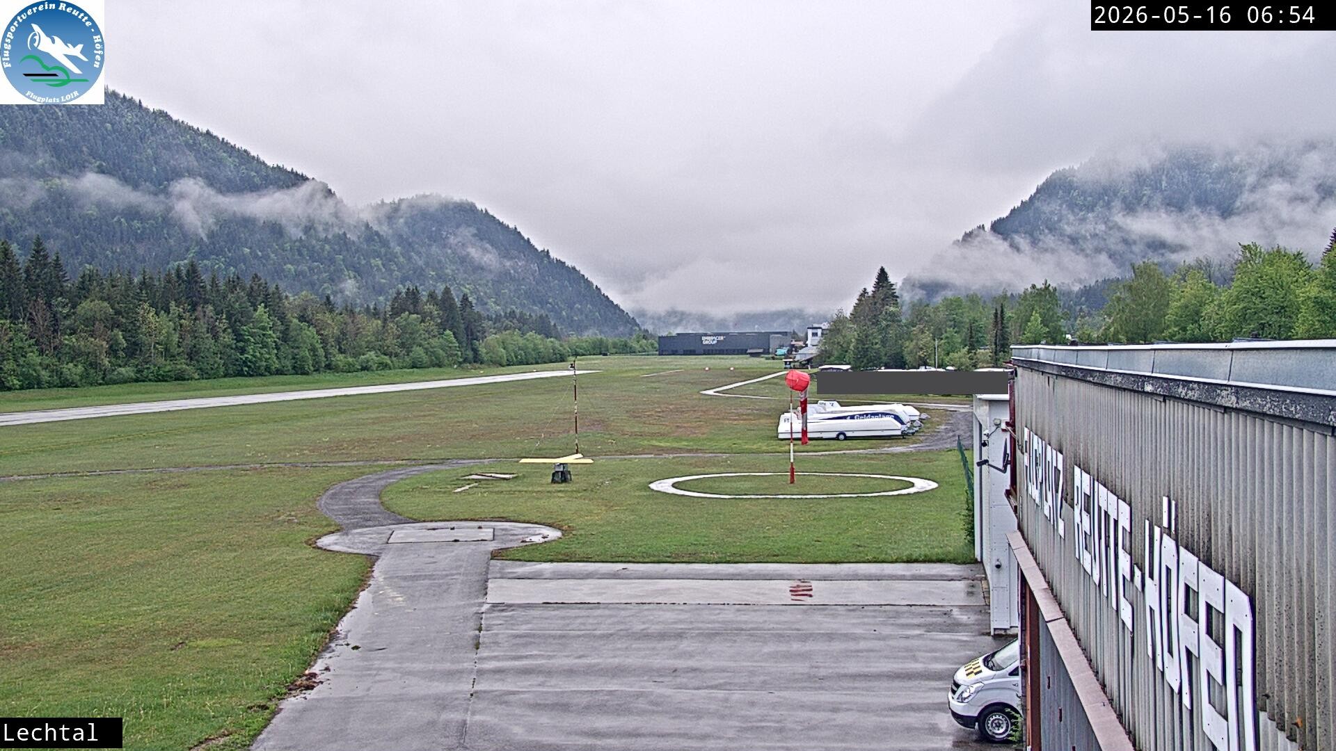 Archiv Foto Webcam Flugplatz Höfen, Tirol