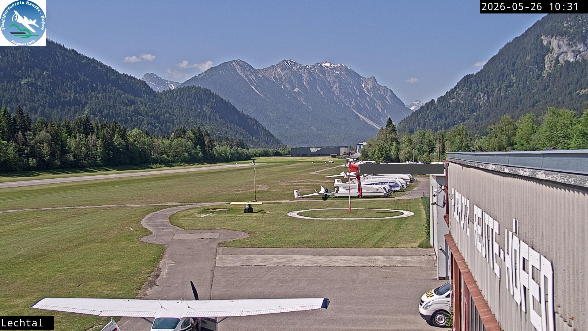 Archiv Foto Webcam Flugplatz Höfen, Tirol