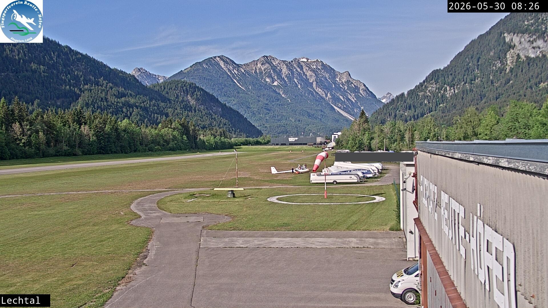 Archiv Foto Webcam Flugplatz Höfen, Tirol