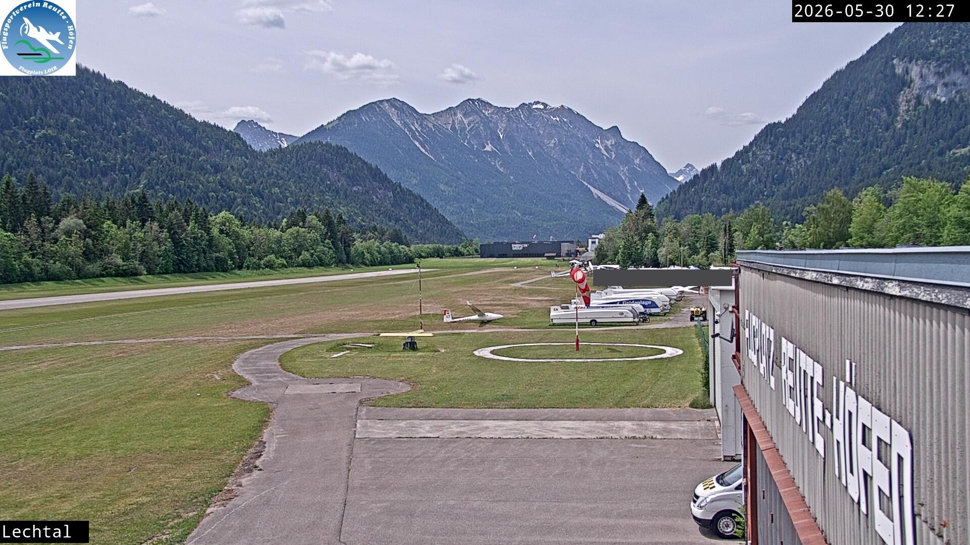 Archiv Foto Webcam Flugplatz Höfen, Tirol