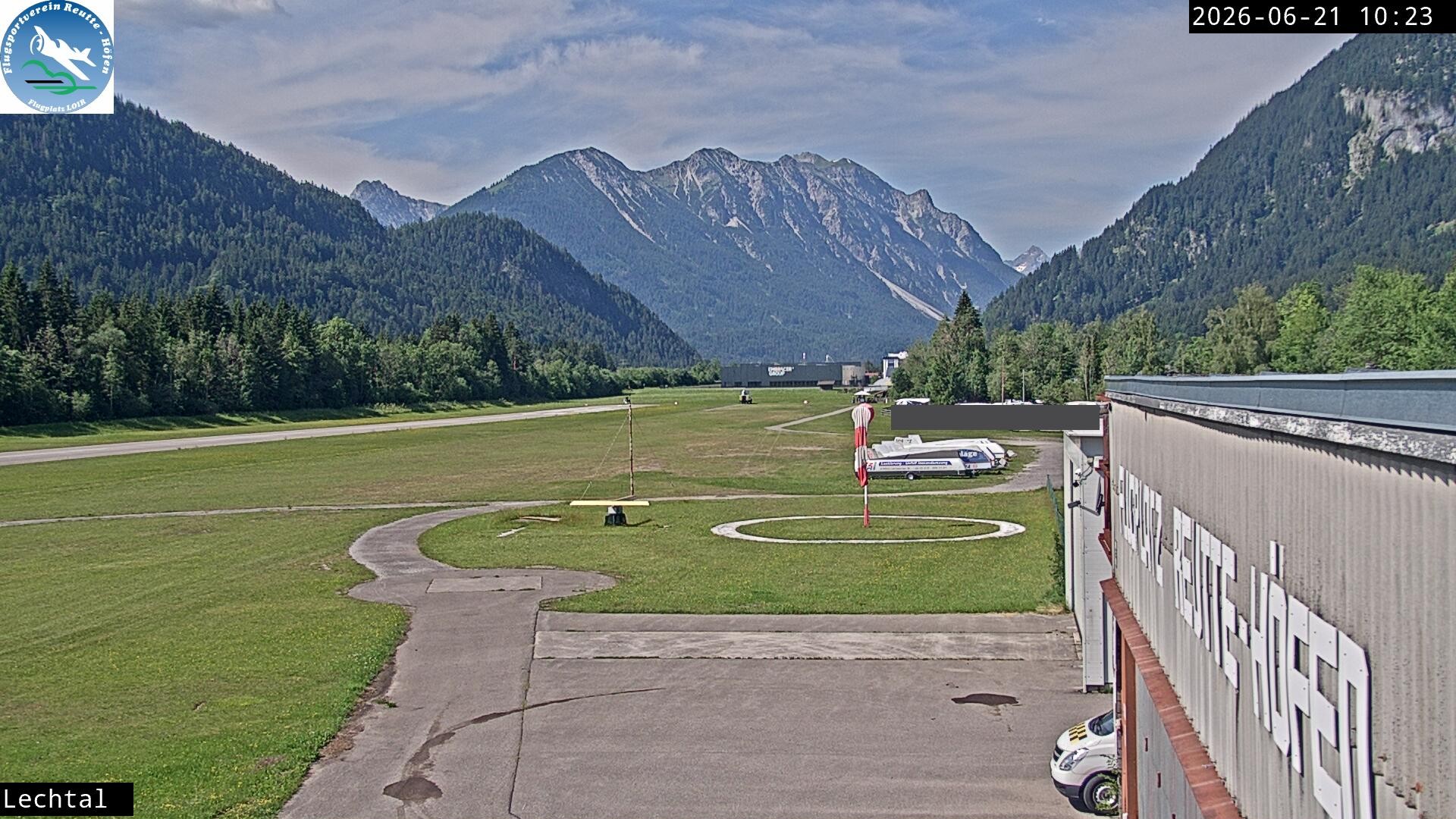 Archiv Foto Webcam Flugplatz Höfen, Tirol