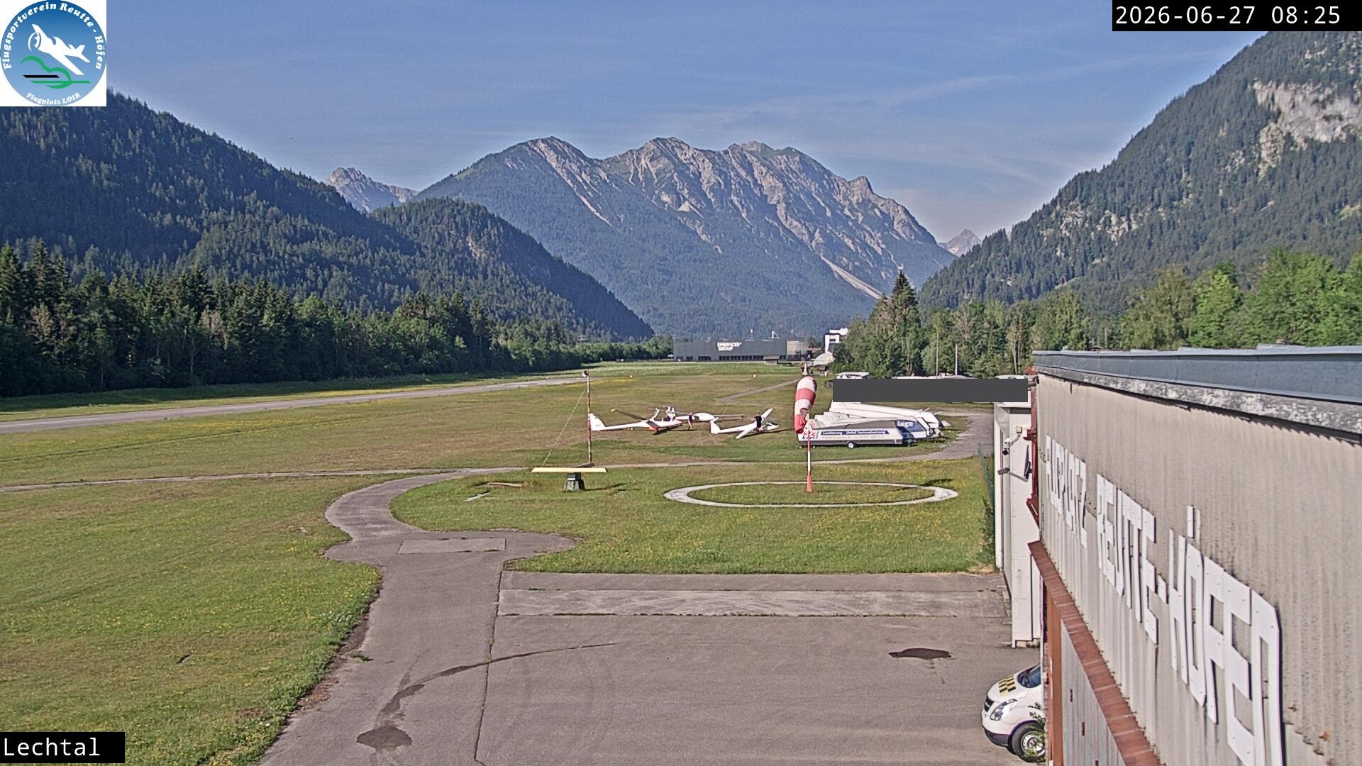 Archiv Foto Webcam Flugplatz Höfen, Tirol