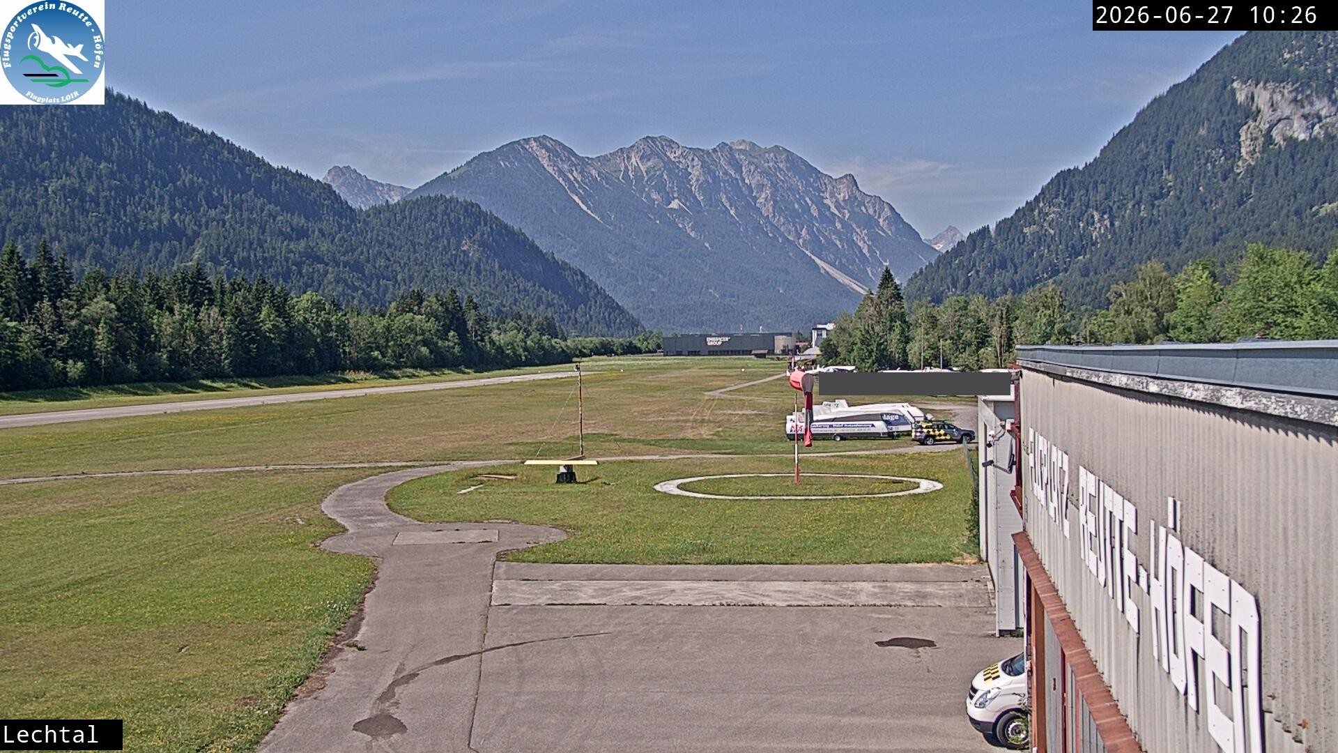 Archiv Foto Webcam Flugplatz Höfen, Tirol