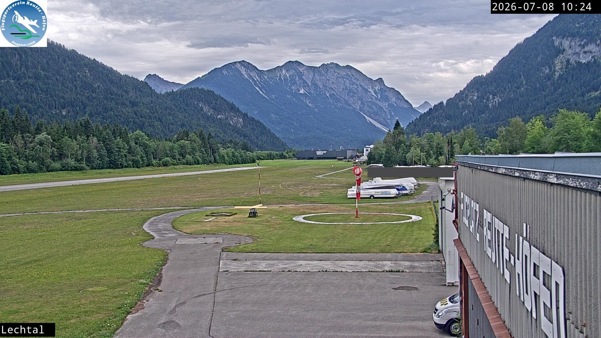 Archiv Foto Webcam Flugplatz Höfen, Tirol