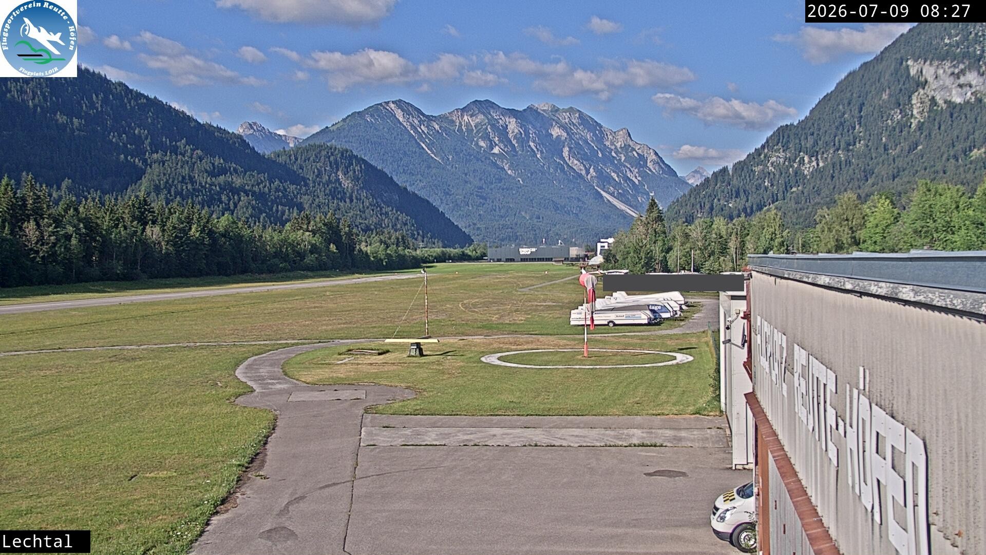Archiv Foto Webcam Flugplatz Höfen, Tirol