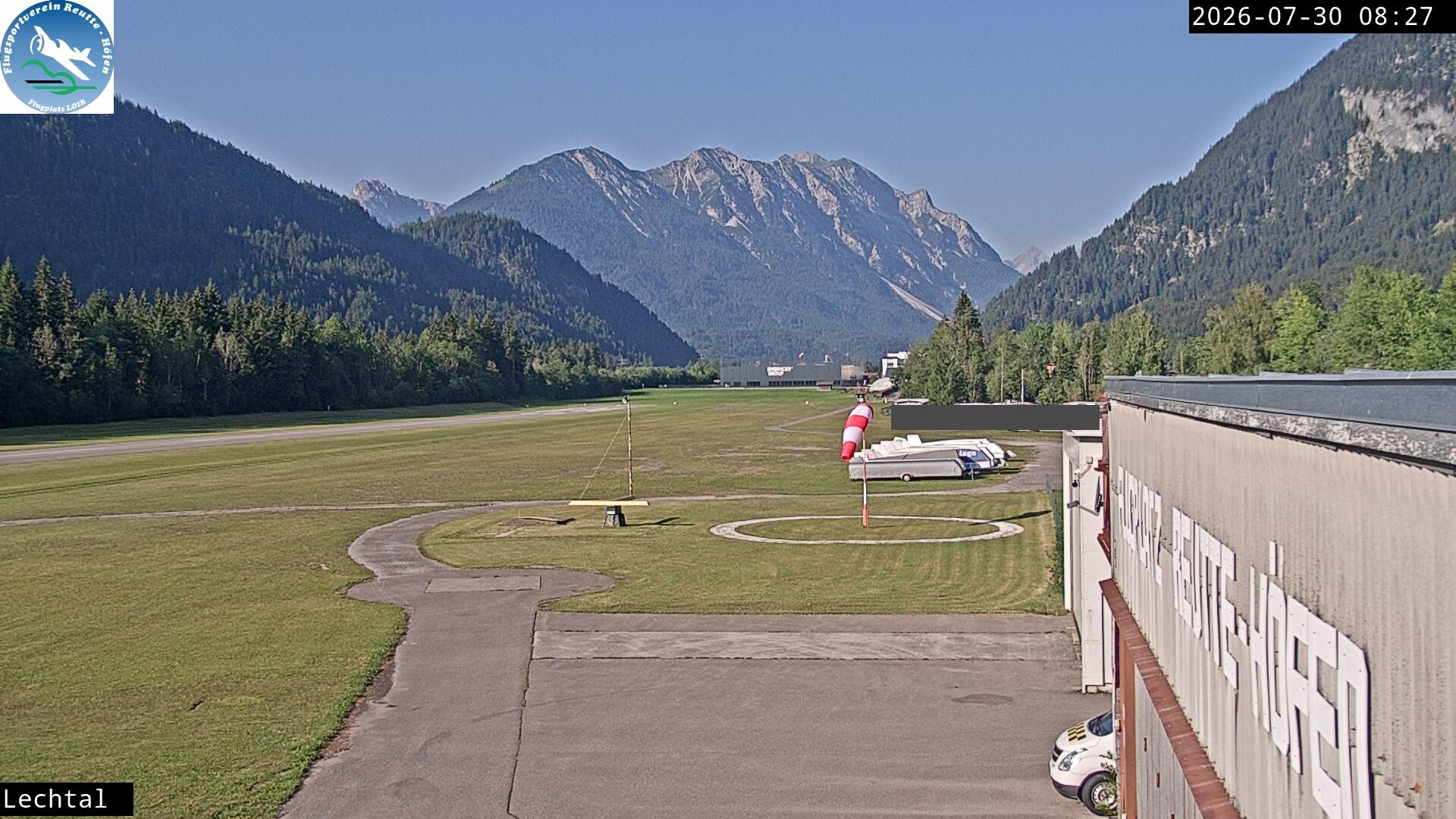 Archiv Foto Webcam Flugplatz Höfen, Tirol