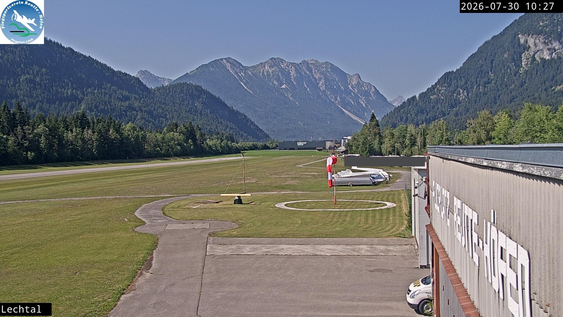 Archiv Foto Webcam Flugplatz Höfen, Tirol