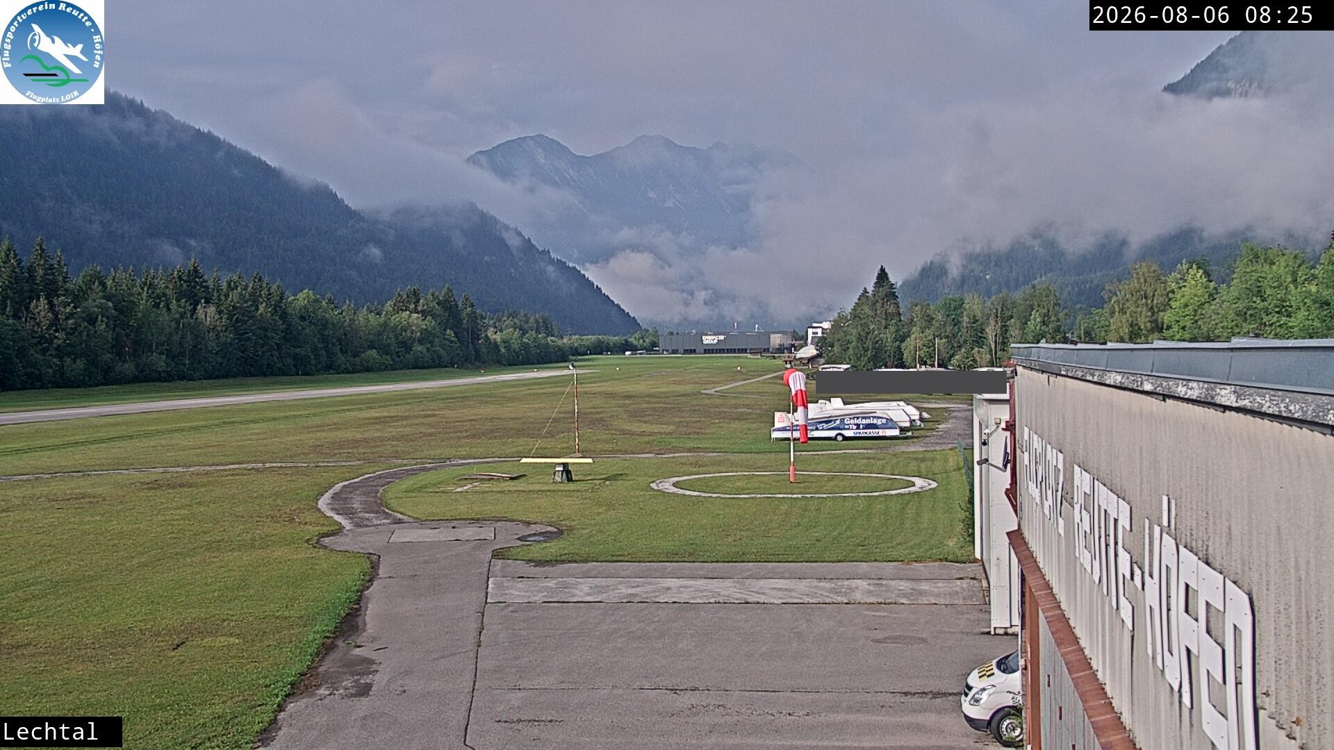 Archiv Foto Webcam Flugplatz Höfen, Tirol