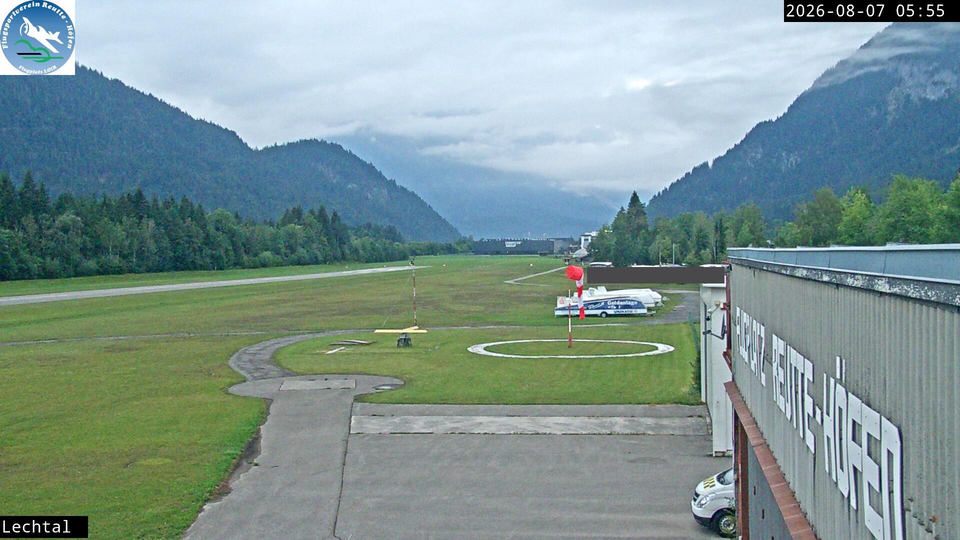 Archiv Foto Webcam Flugplatz Höfen, Tirol