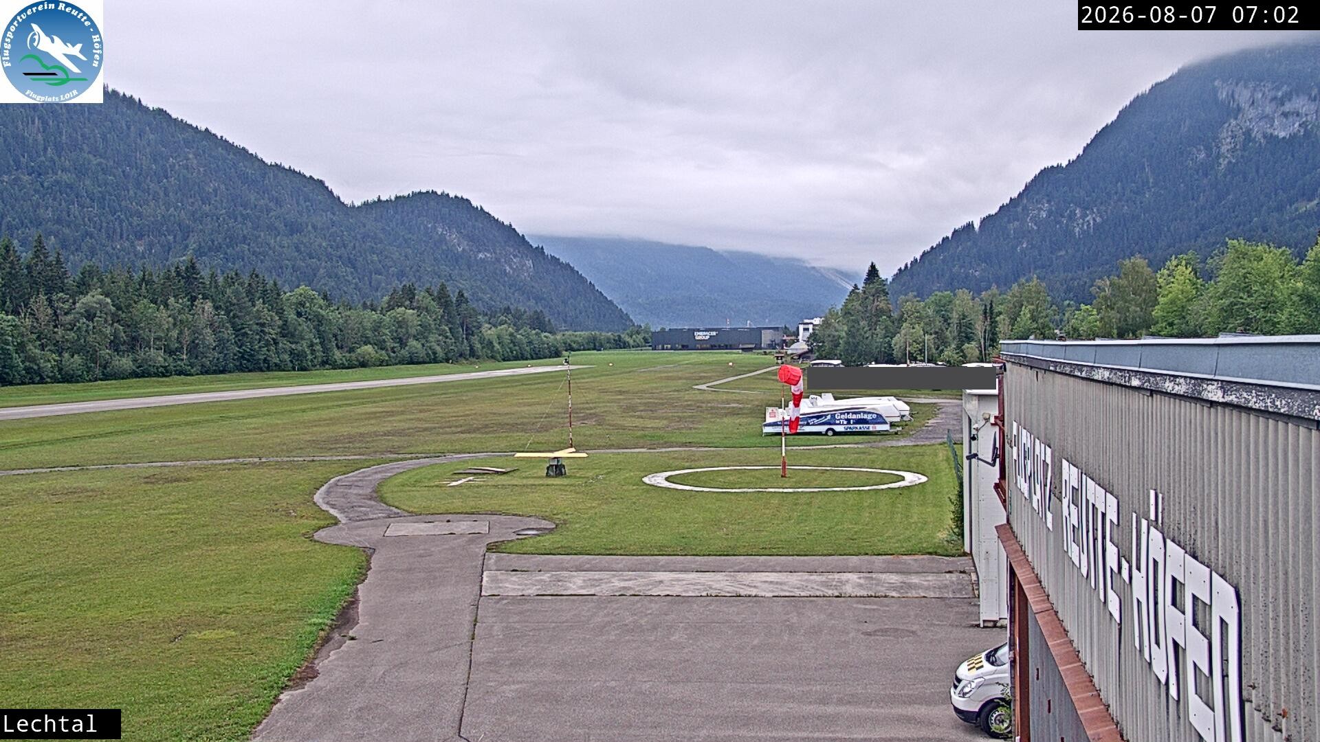 Archiv Foto Webcam Flugplatz Höfen, Tirol