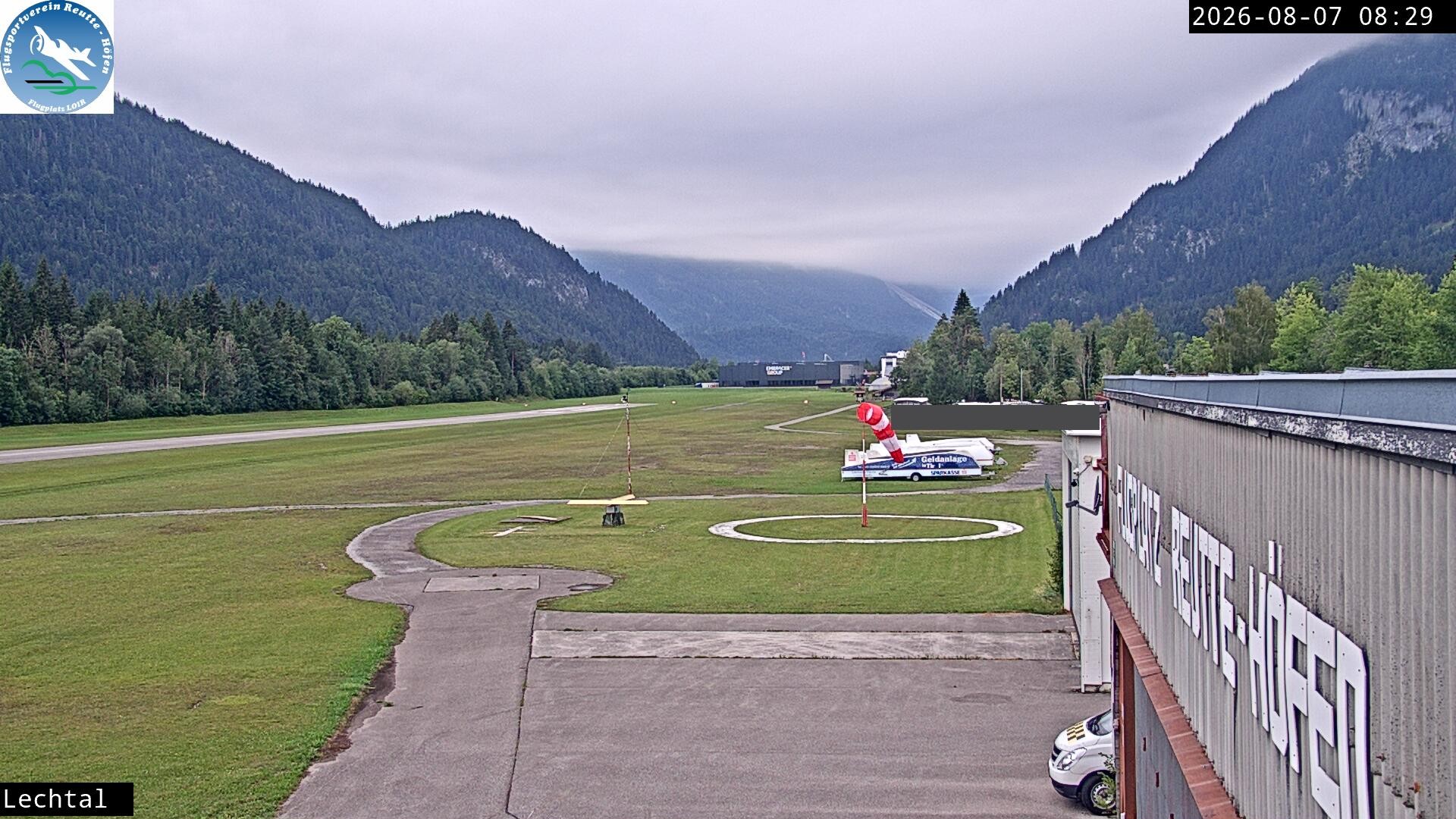 Archiv Foto Webcam Flugplatz Höfen, Tirol