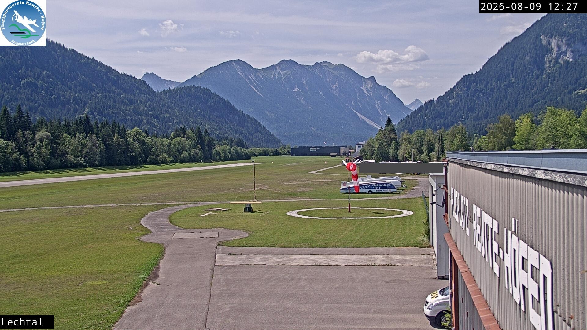Archiv Foto Webcam Flugplatz Höfen, Tirol