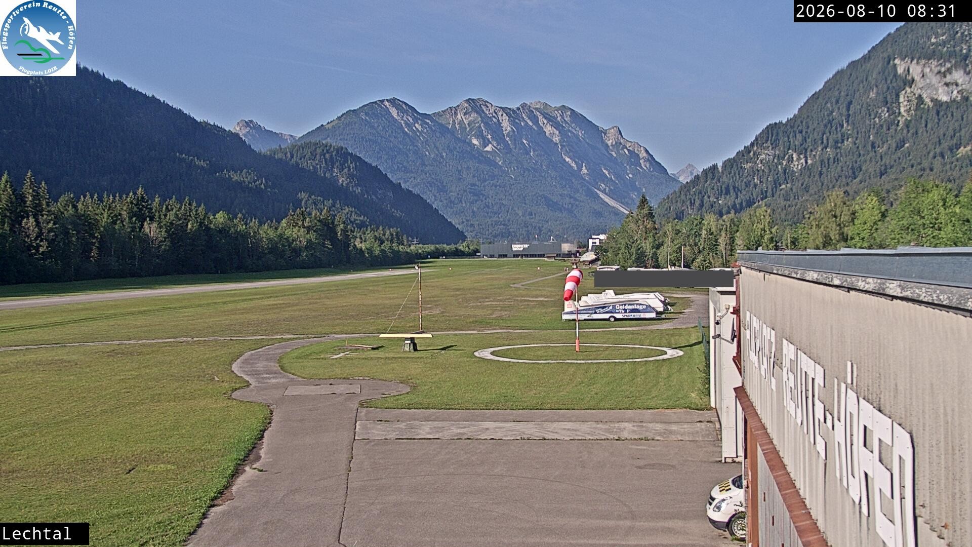 Archiv Foto Webcam Flugplatz Höfen, Tirol
