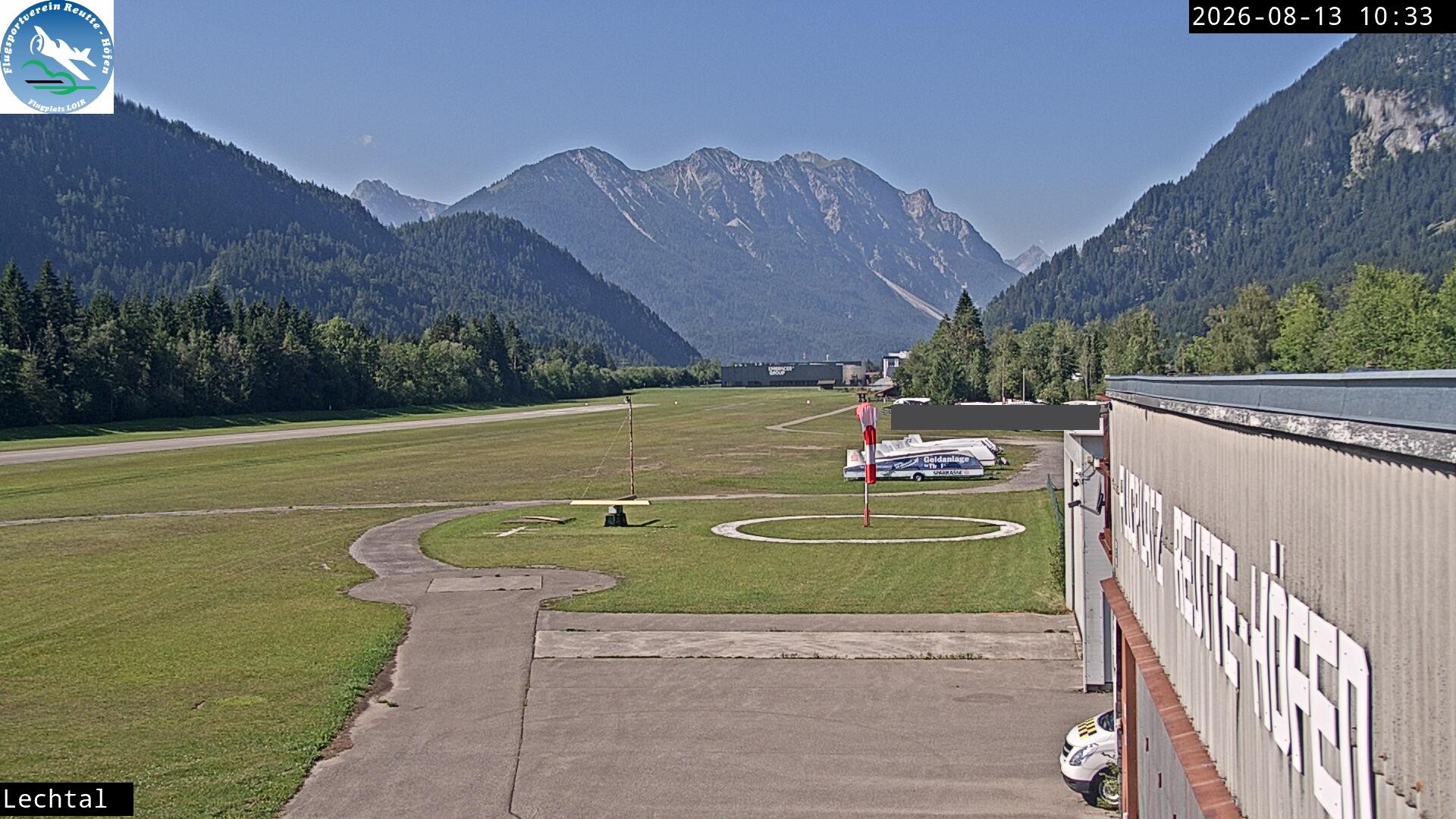 Archiv Foto Webcam Flugplatz Höfen, Tirol
