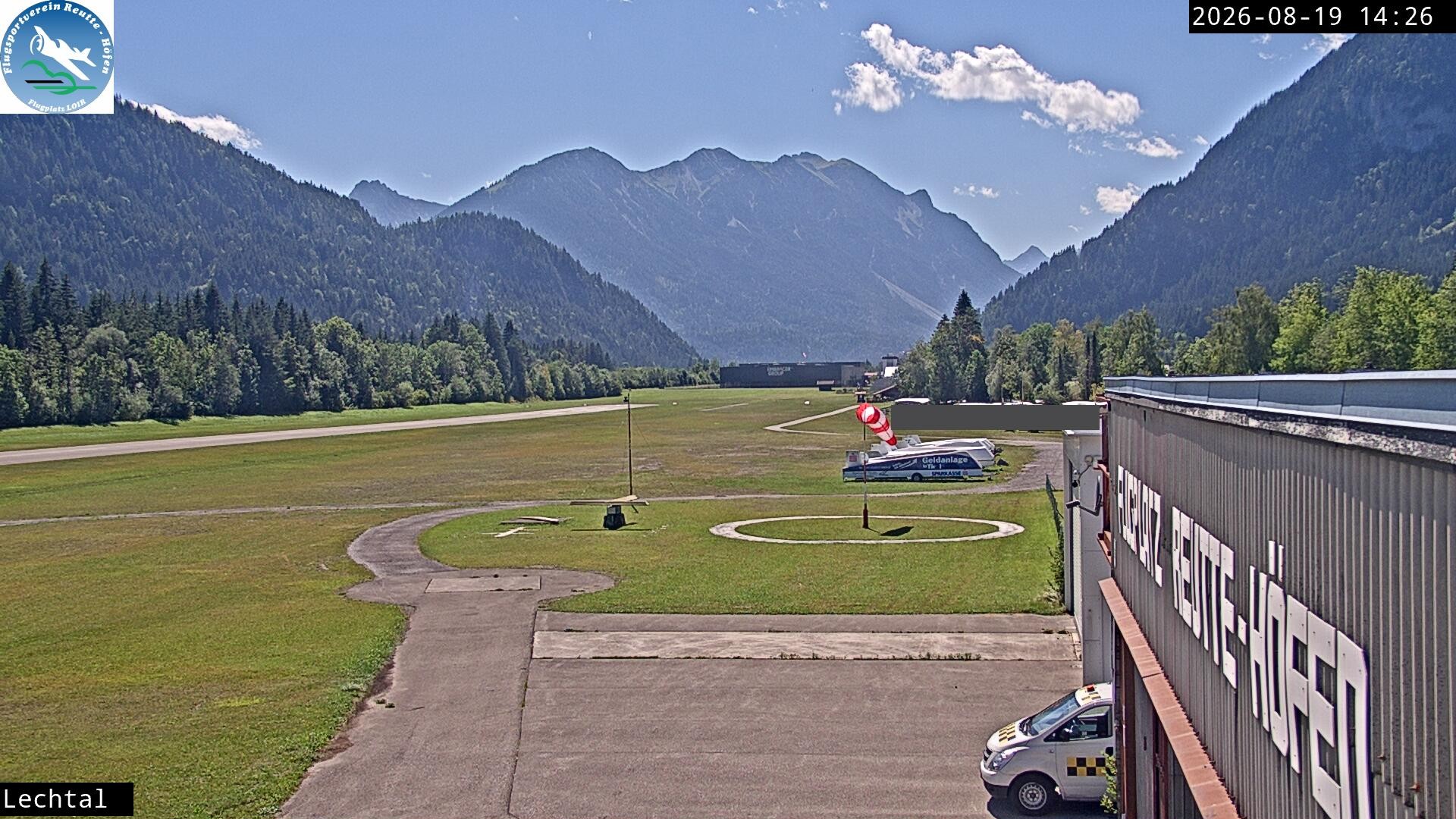 Archiv Foto Webcam Flugplatz Höfen, Tirol