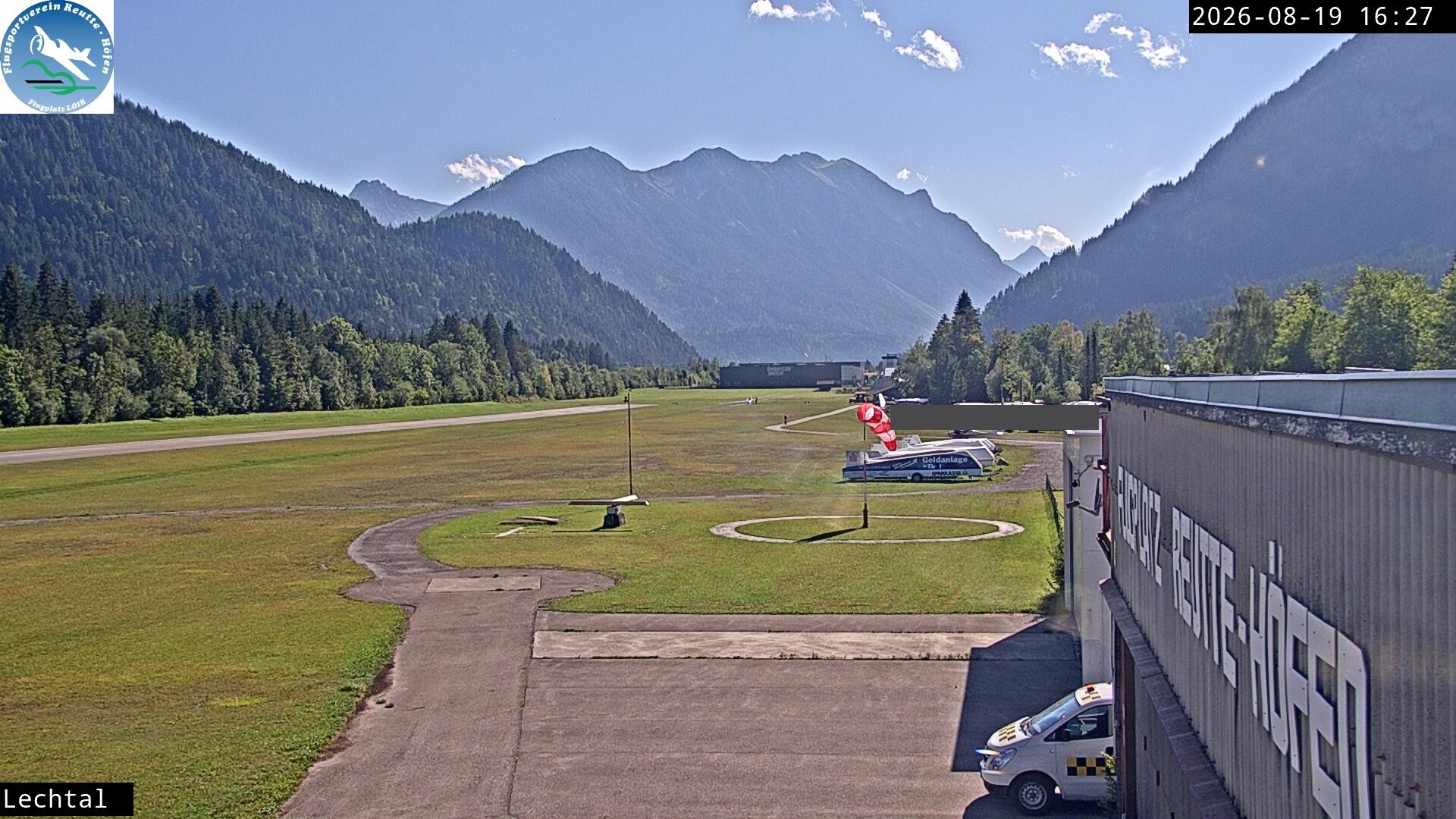 Archiv Foto Webcam Flugplatz Höfen, Tirol