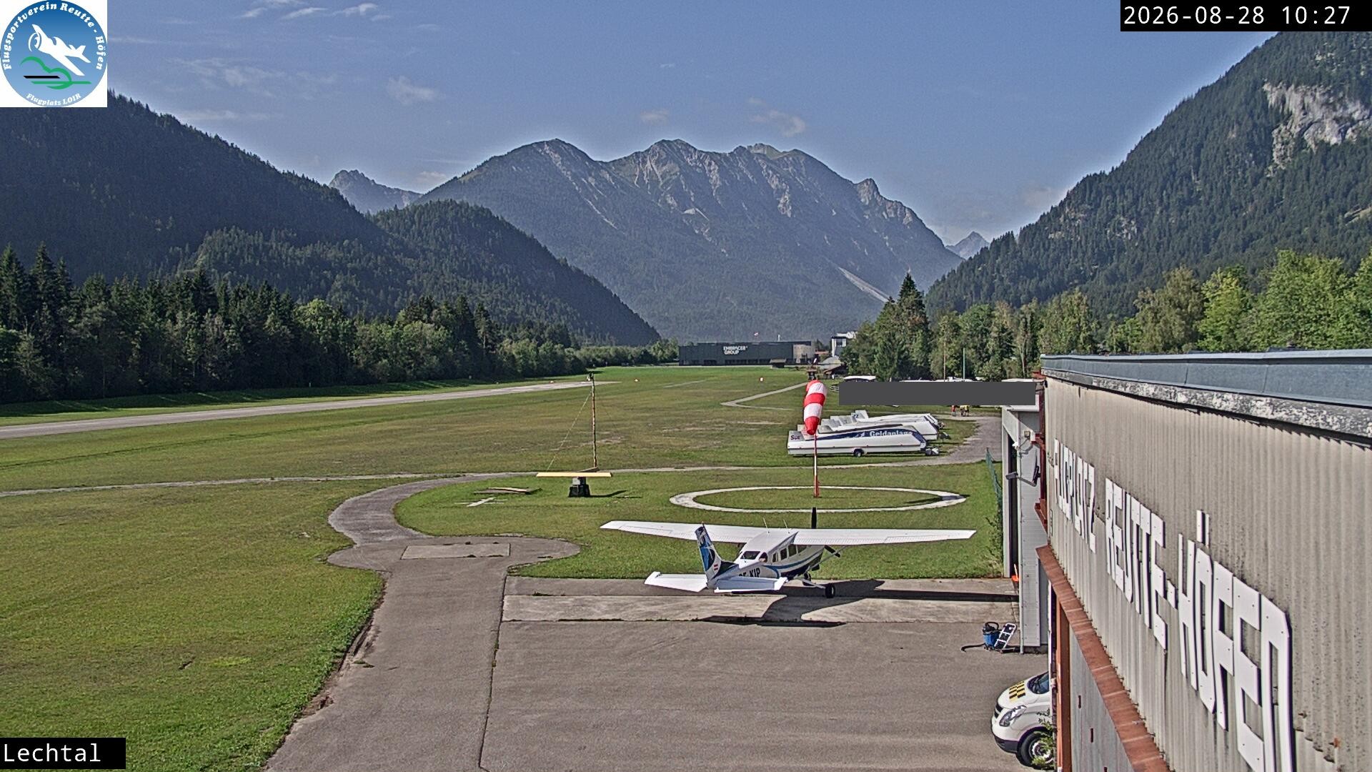 Archiv Foto Webcam Flugplatz Höfen, Tirol