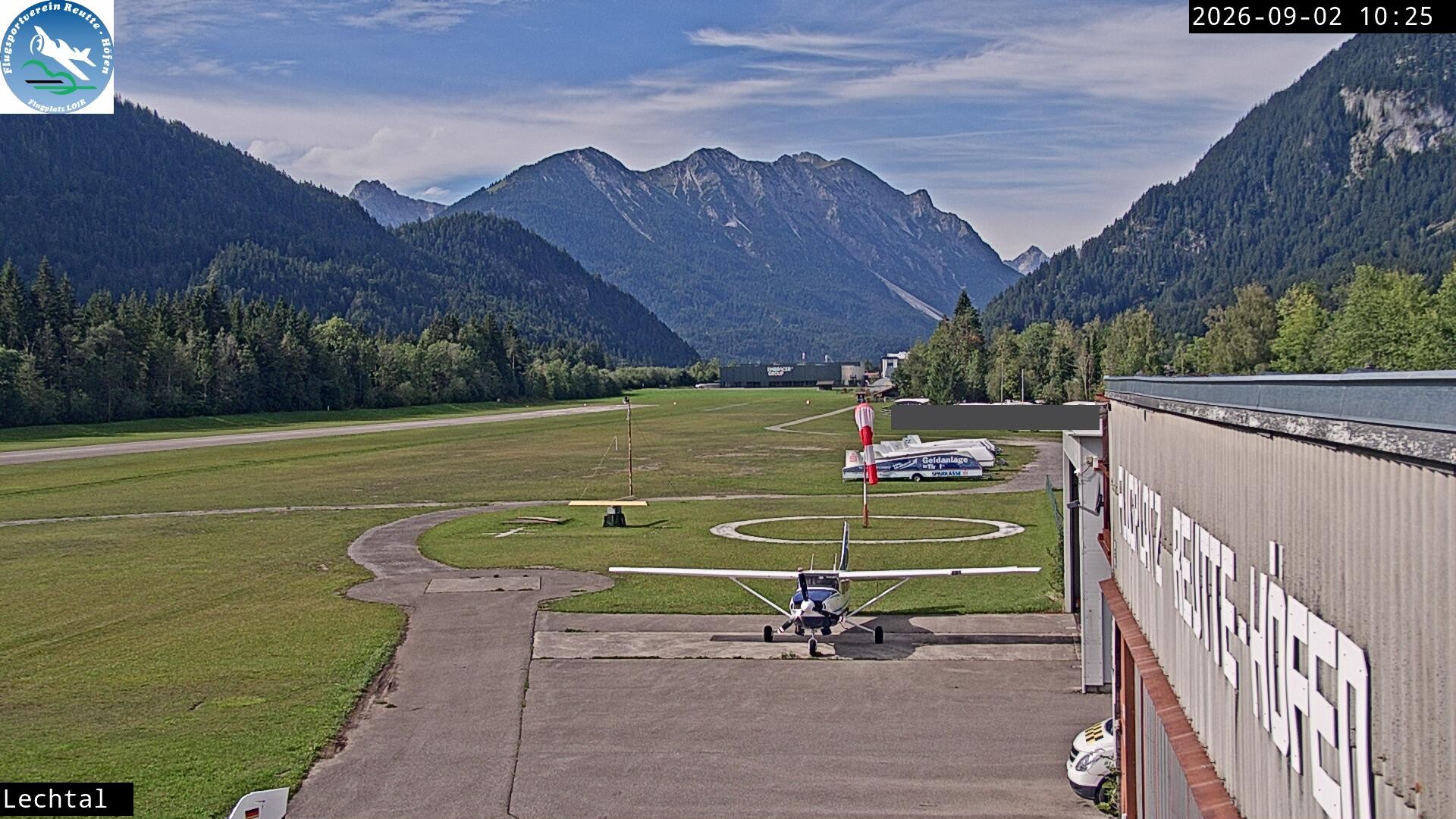 Archiv Foto Webcam Flugplatz Höfen, Tirol
