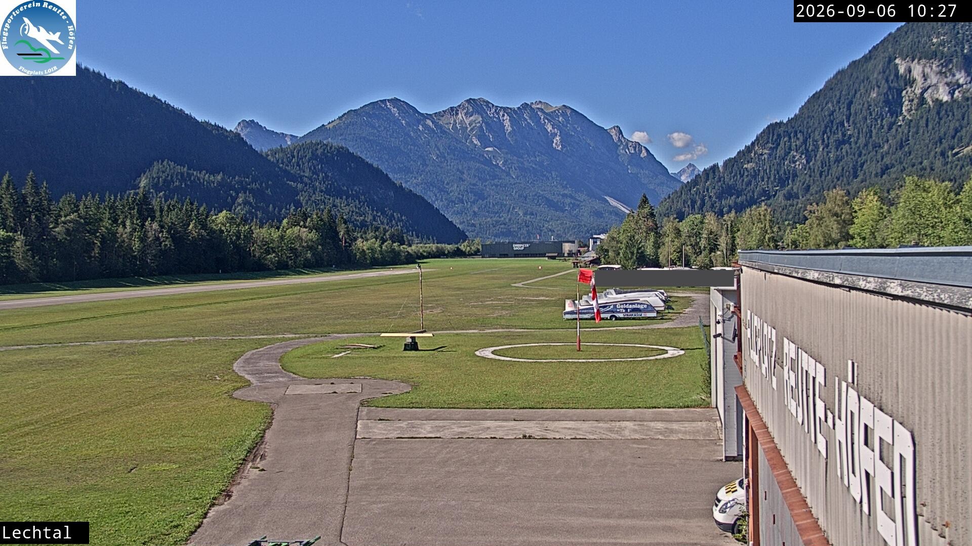 Archiv Foto Webcam Flugplatz Höfen, Tirol