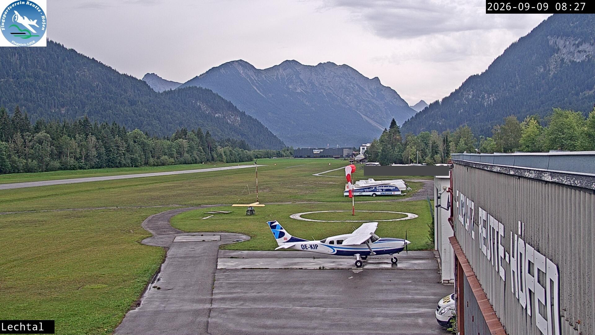 Archiv Foto Webcam Flugplatz Höfen, Tirol