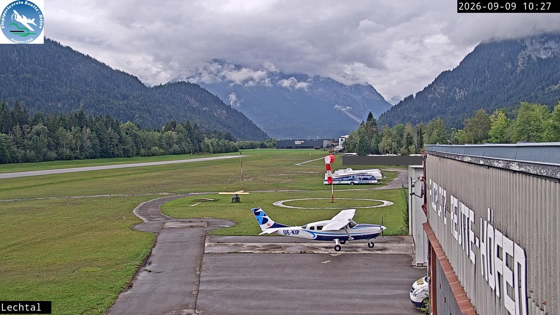 Archiv Foto Webcam Flugplatz Höfen, Tirol