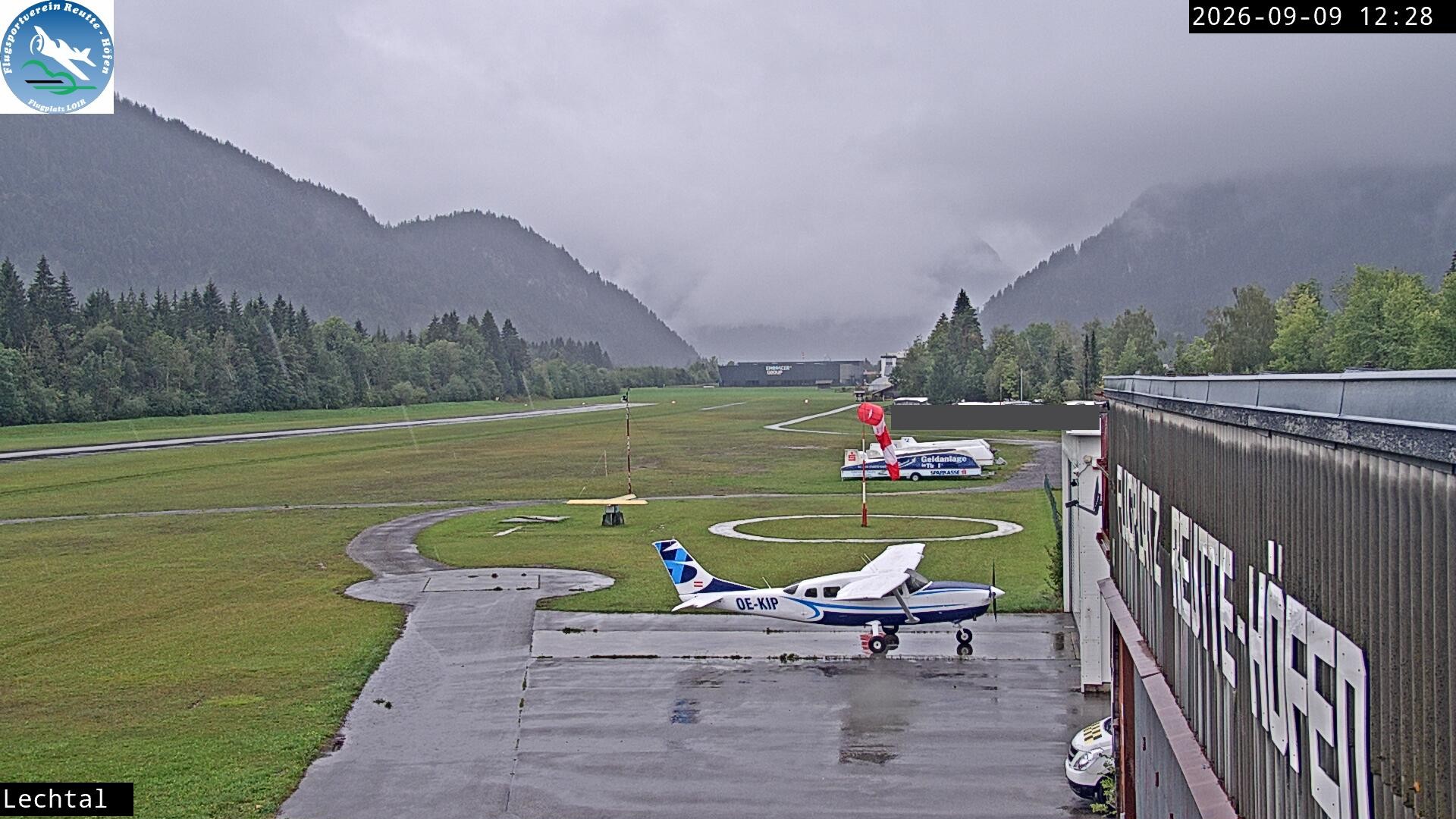 Archiv Foto Webcam Flugplatz Höfen, Tirol