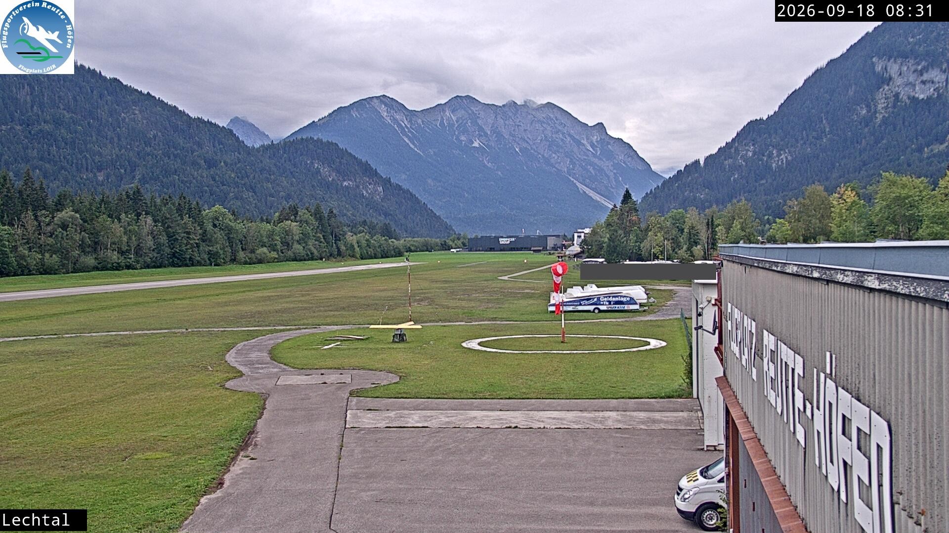 Archiv Foto Webcam Flugplatz Höfen, Tirol
