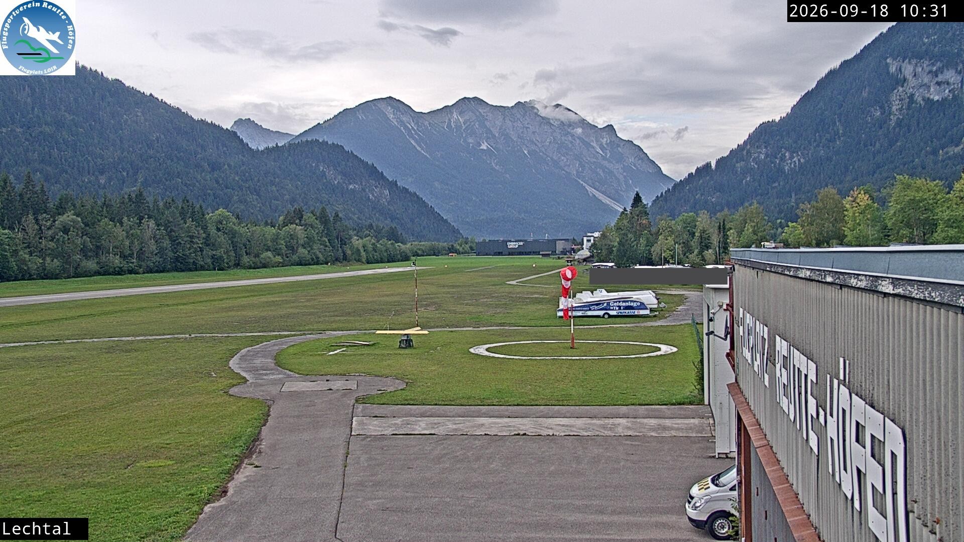 Archiv Foto Webcam Flugplatz Höfen, Tirol