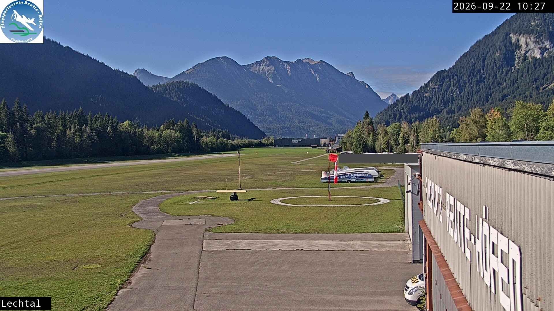 Archiv Foto Webcam Flugplatz Höfen, Tirol