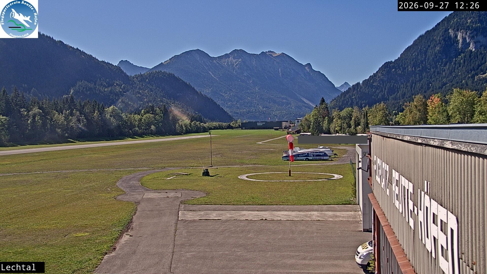 Archiv Foto Webcam Flugplatz Höfen, Tirol