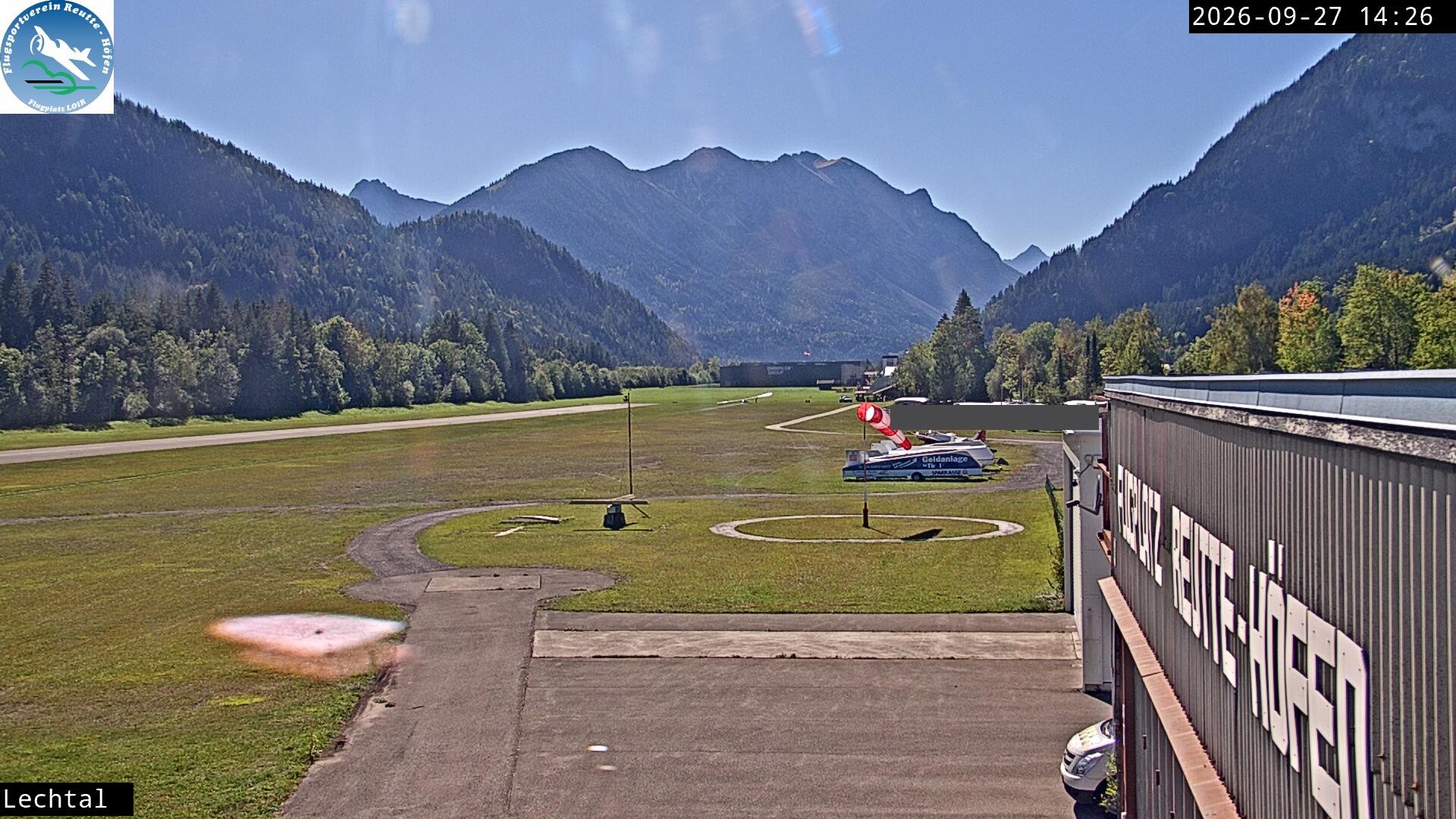 Archiv Foto Webcam Flugplatz Höfen, Tirol