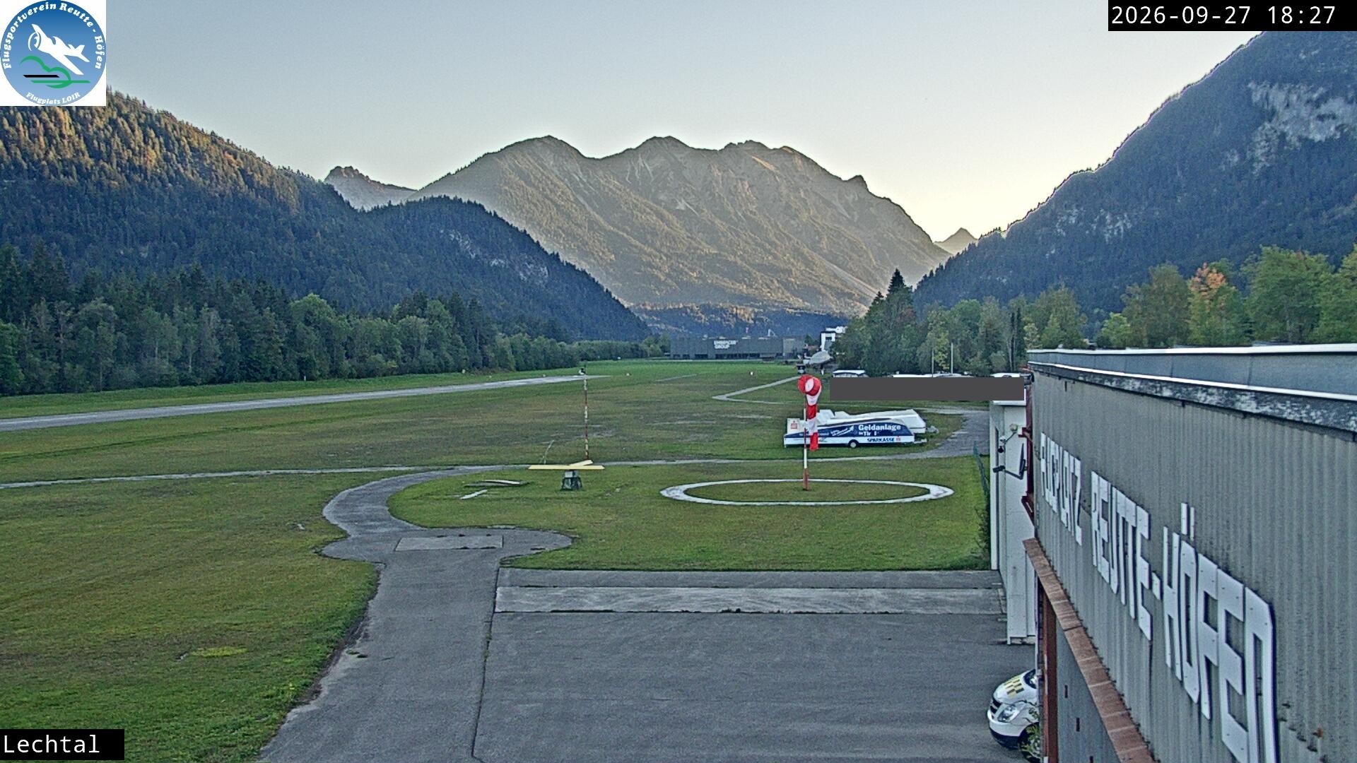 Archiv Foto Webcam Flugplatz Höfen, Tirol
