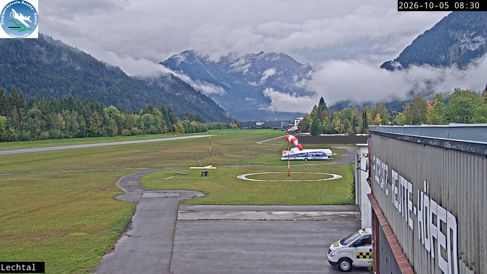 Archiv Foto Webcam Flugplatz Höfen, Tirol