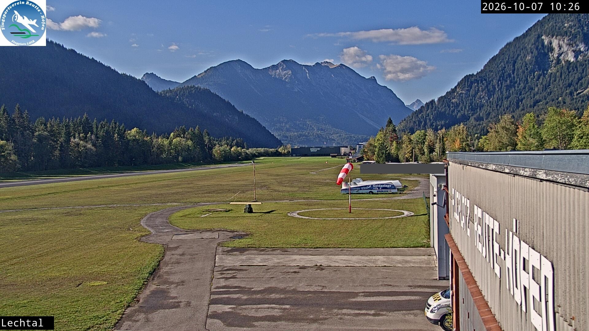 Archiv Foto Webcam Flugplatz Höfen, Tirol