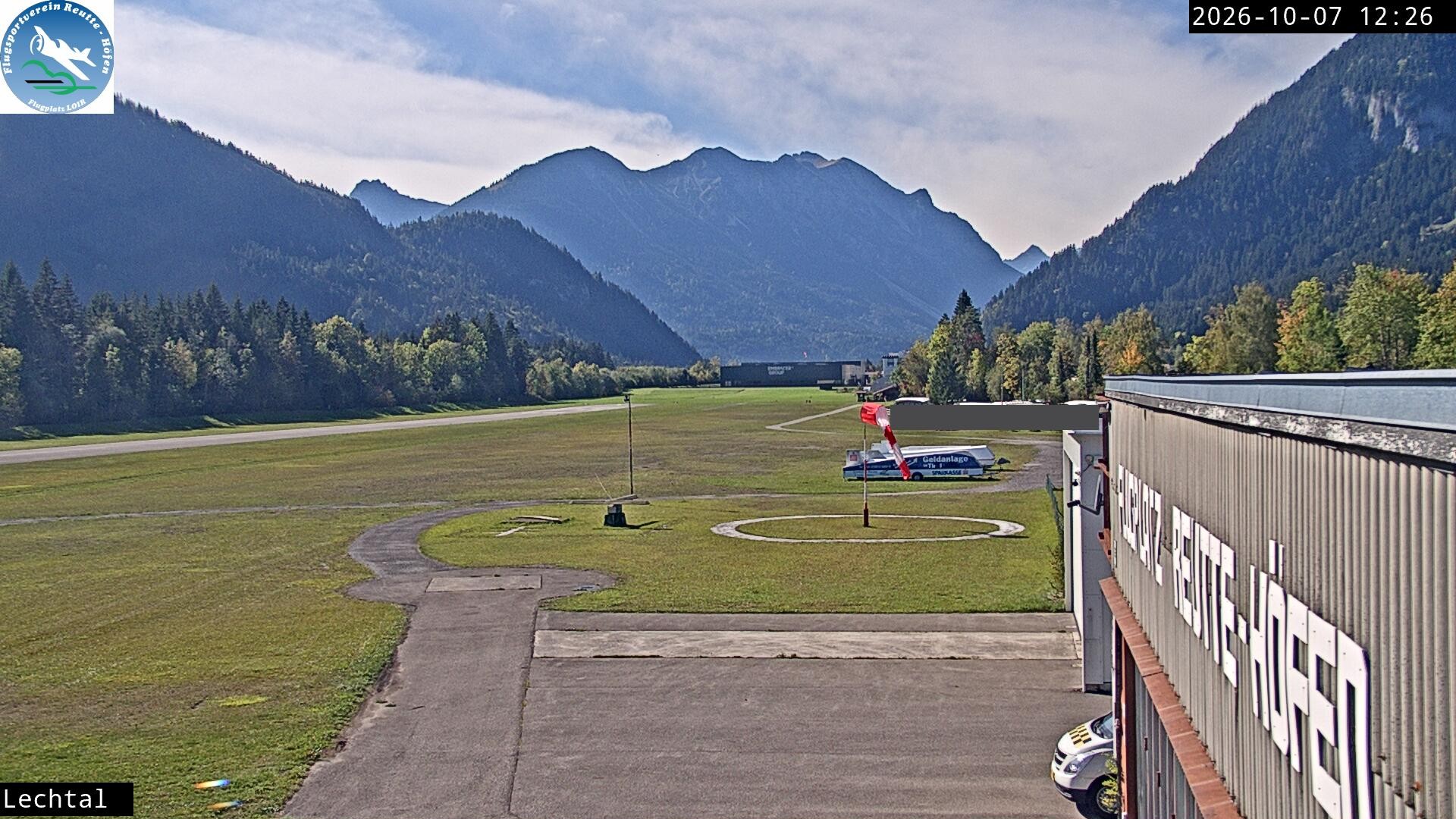 Archiv Foto Webcam Flugplatz Höfen, Tirol