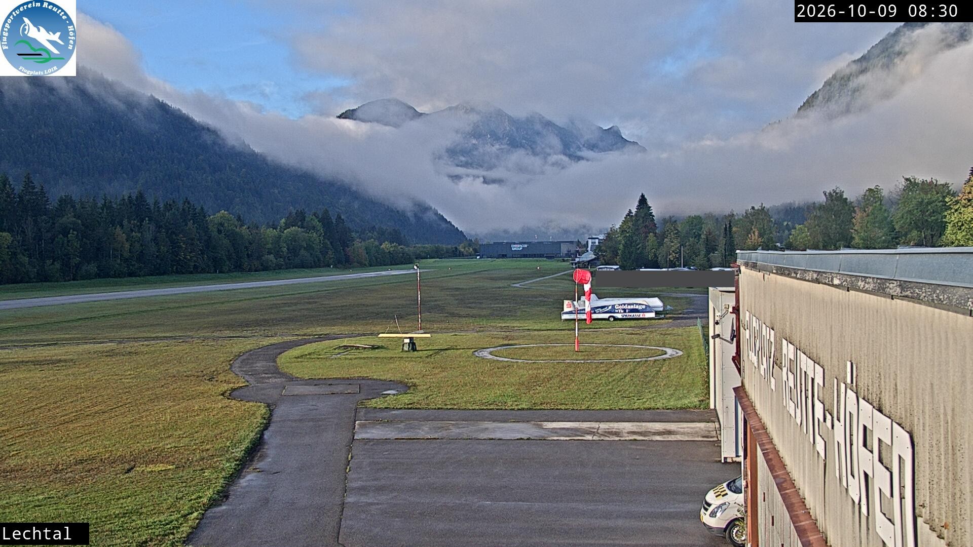 Archiv Foto Webcam Flugplatz Höfen, Tirol