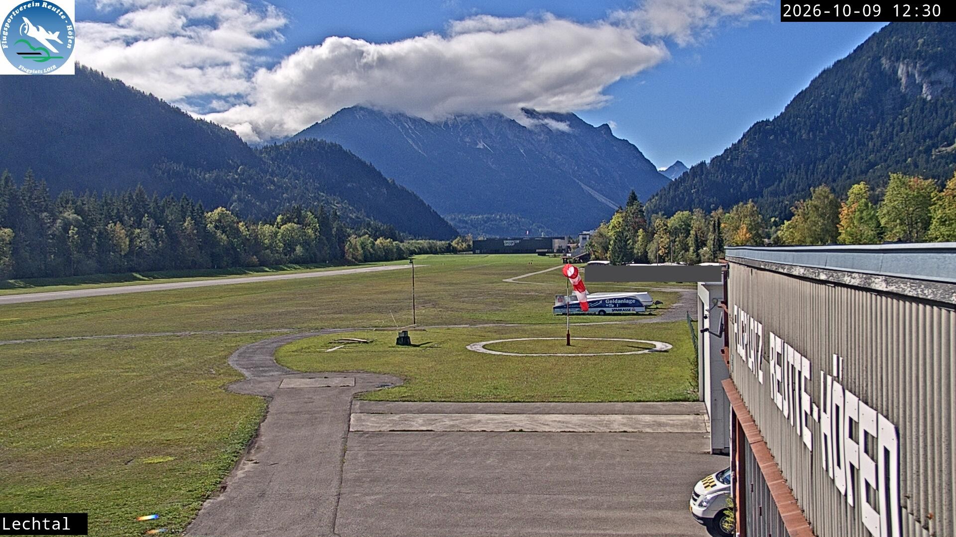 Archiv Foto Webcam Flugplatz Höfen, Tirol