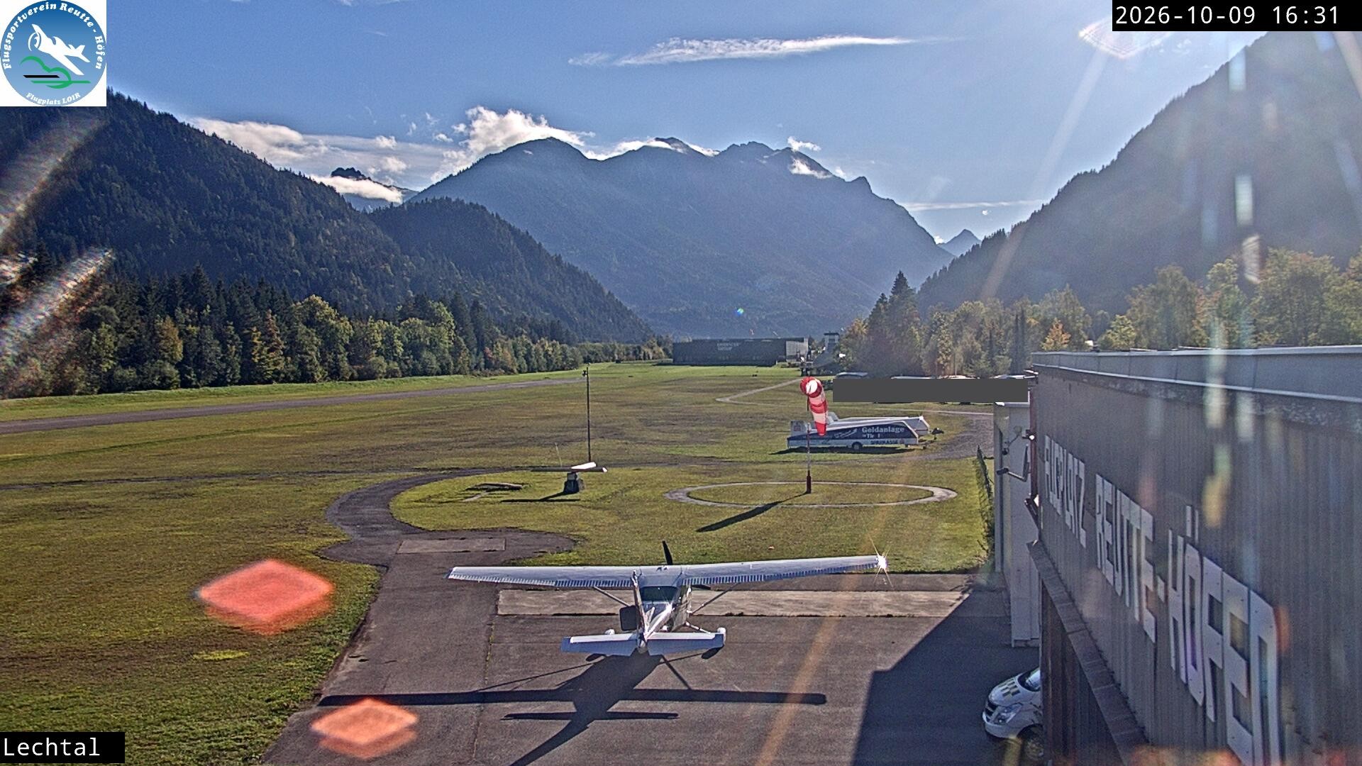 Archiv Foto Webcam Flugplatz Höfen, Tirol