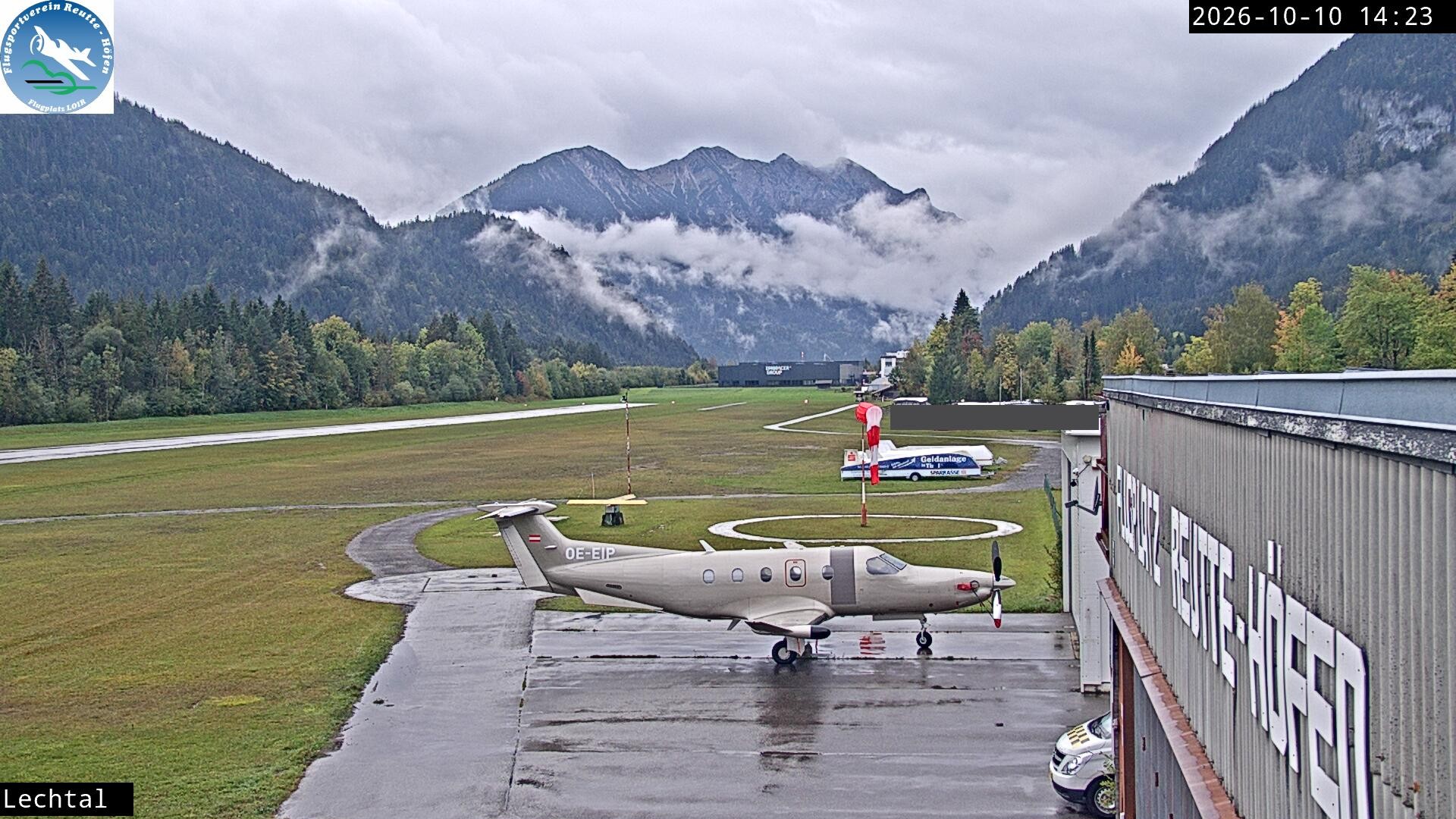 Archiv Foto Webcam Flugplatz Höfen, Tirol