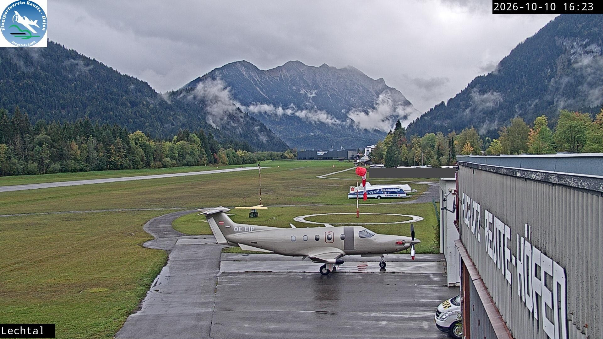 Archiv Foto Webcam Flugplatz Höfen, Tirol