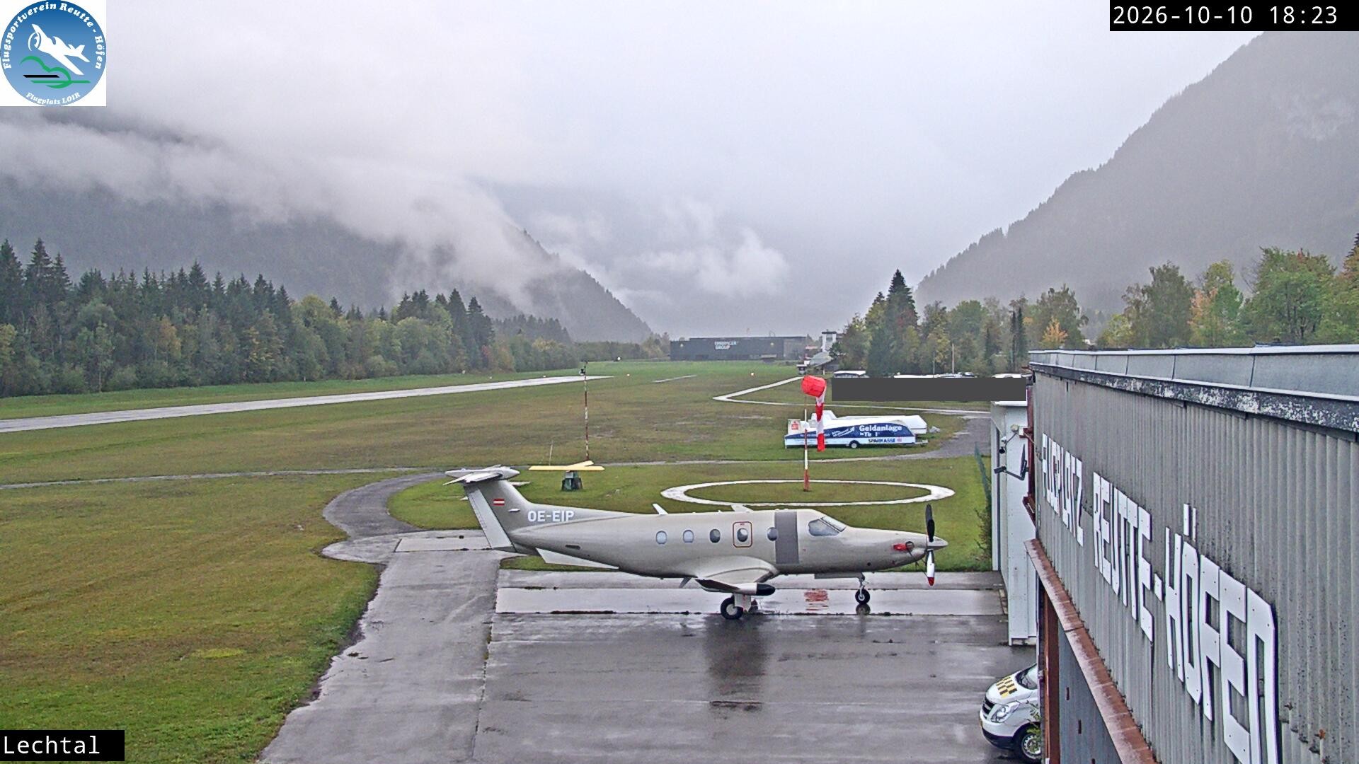 Archiv Foto Webcam Flugplatz Höfen, Tirol