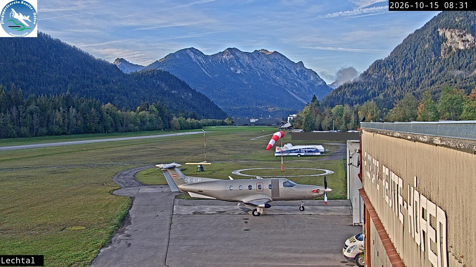 Archiv Foto Webcam Flugplatz Höfen, Tirol