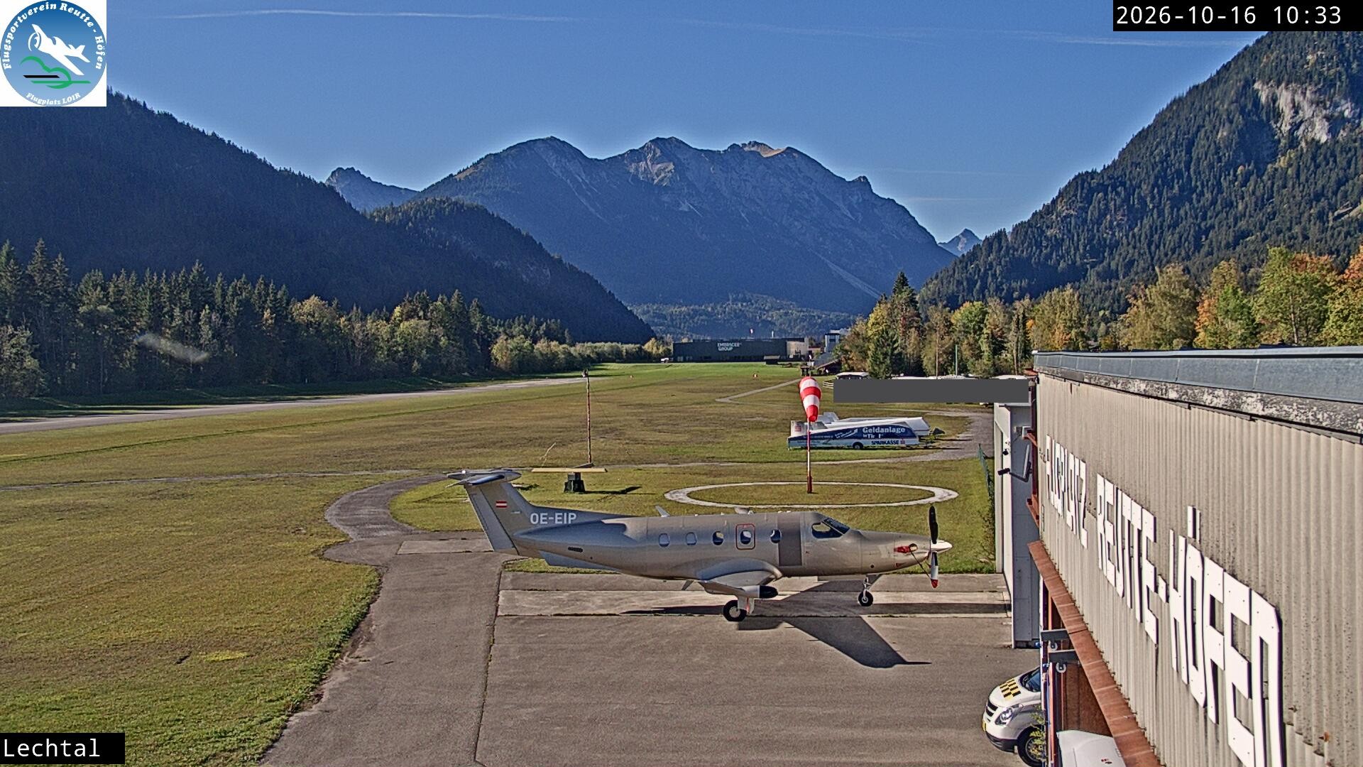 Archiv Foto Webcam Flugplatz Höfen, Tirol