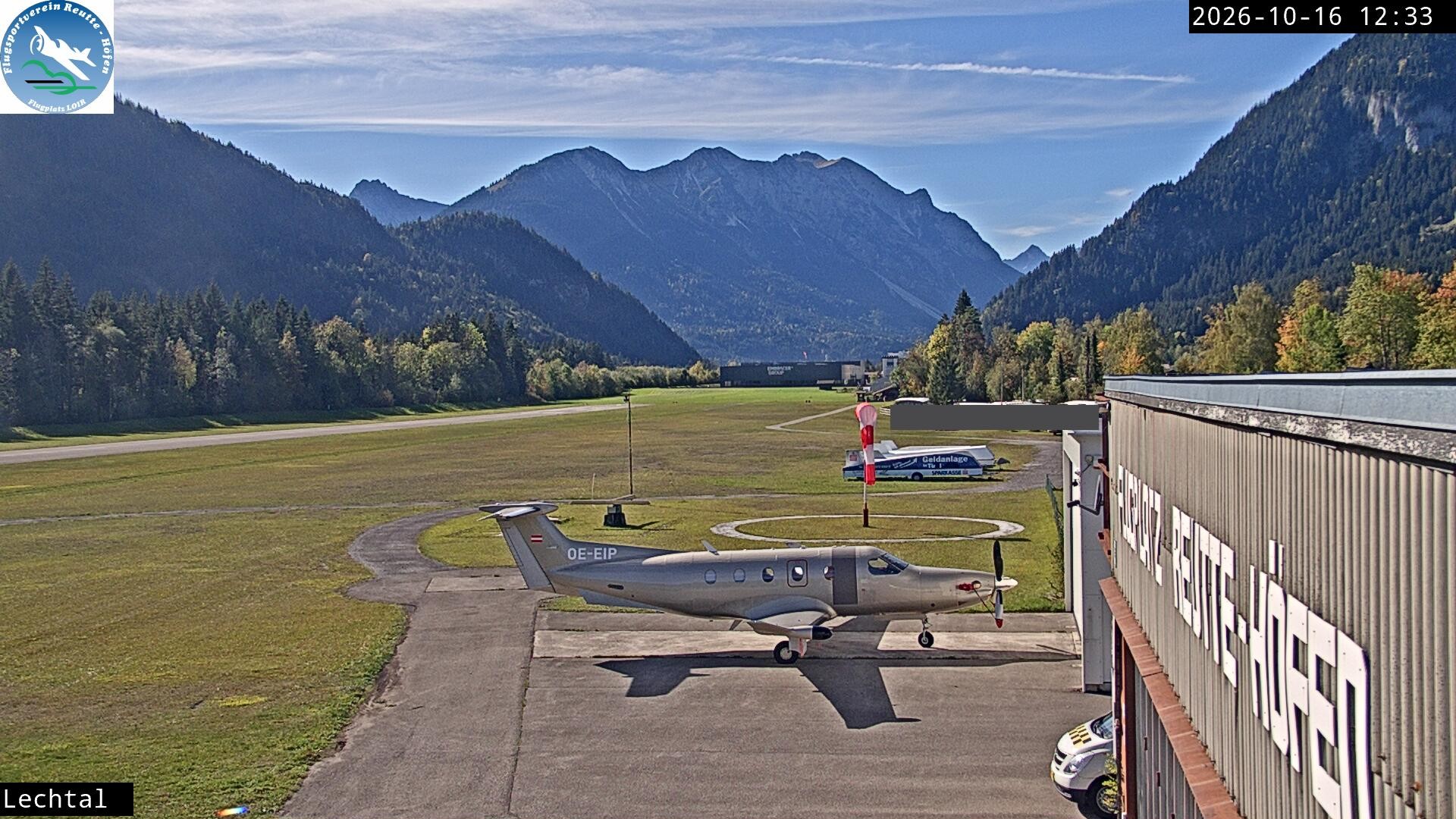 Archiv Foto Webcam Flugplatz Höfen, Tirol