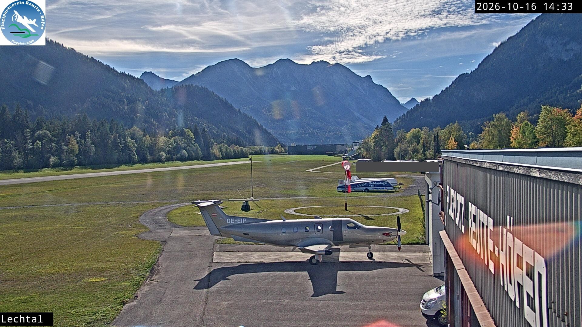 Archiv Foto Webcam Flugplatz Höfen, Tirol