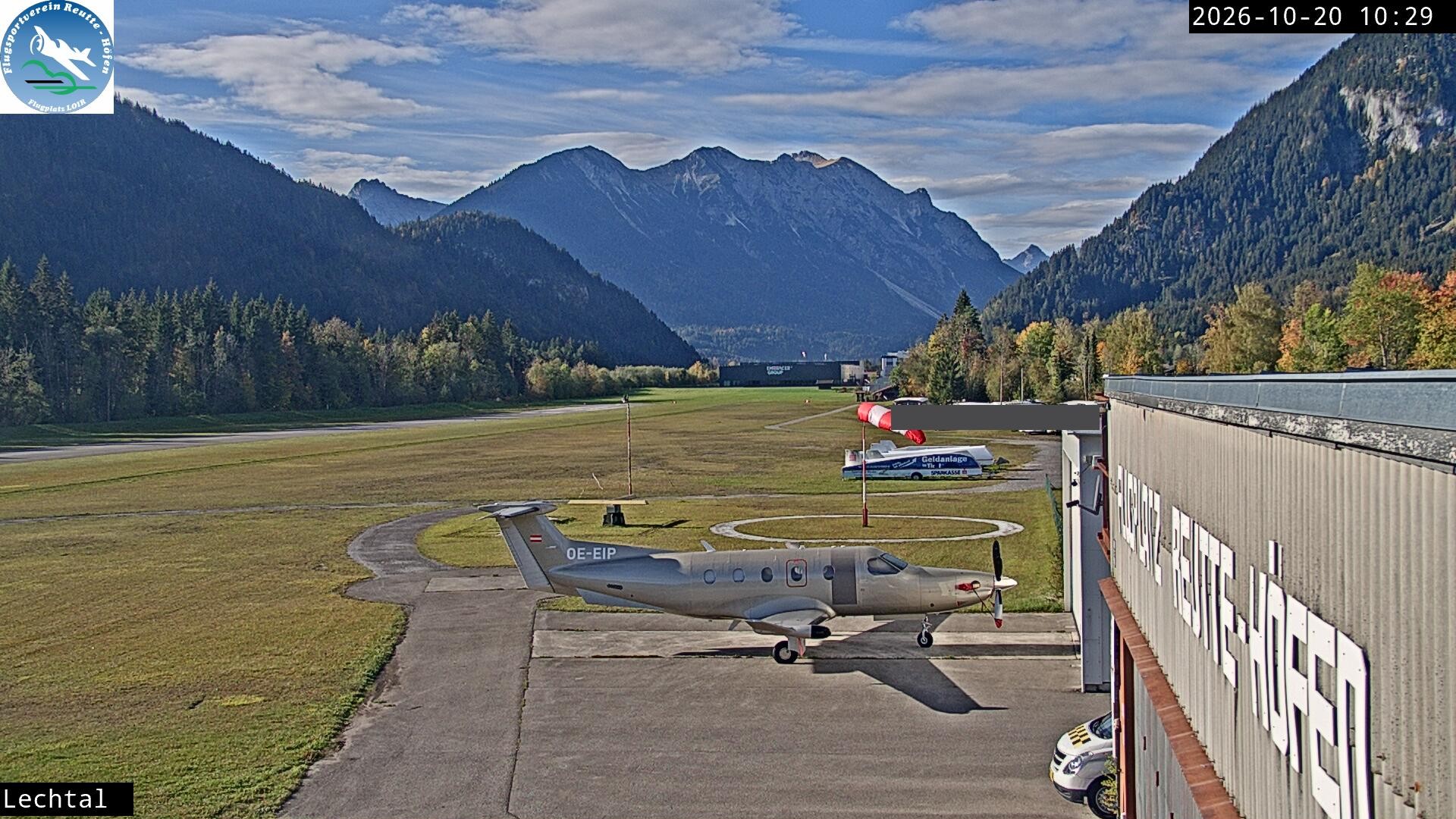 Archiv Foto Webcam Flugplatz Höfen, Tirol