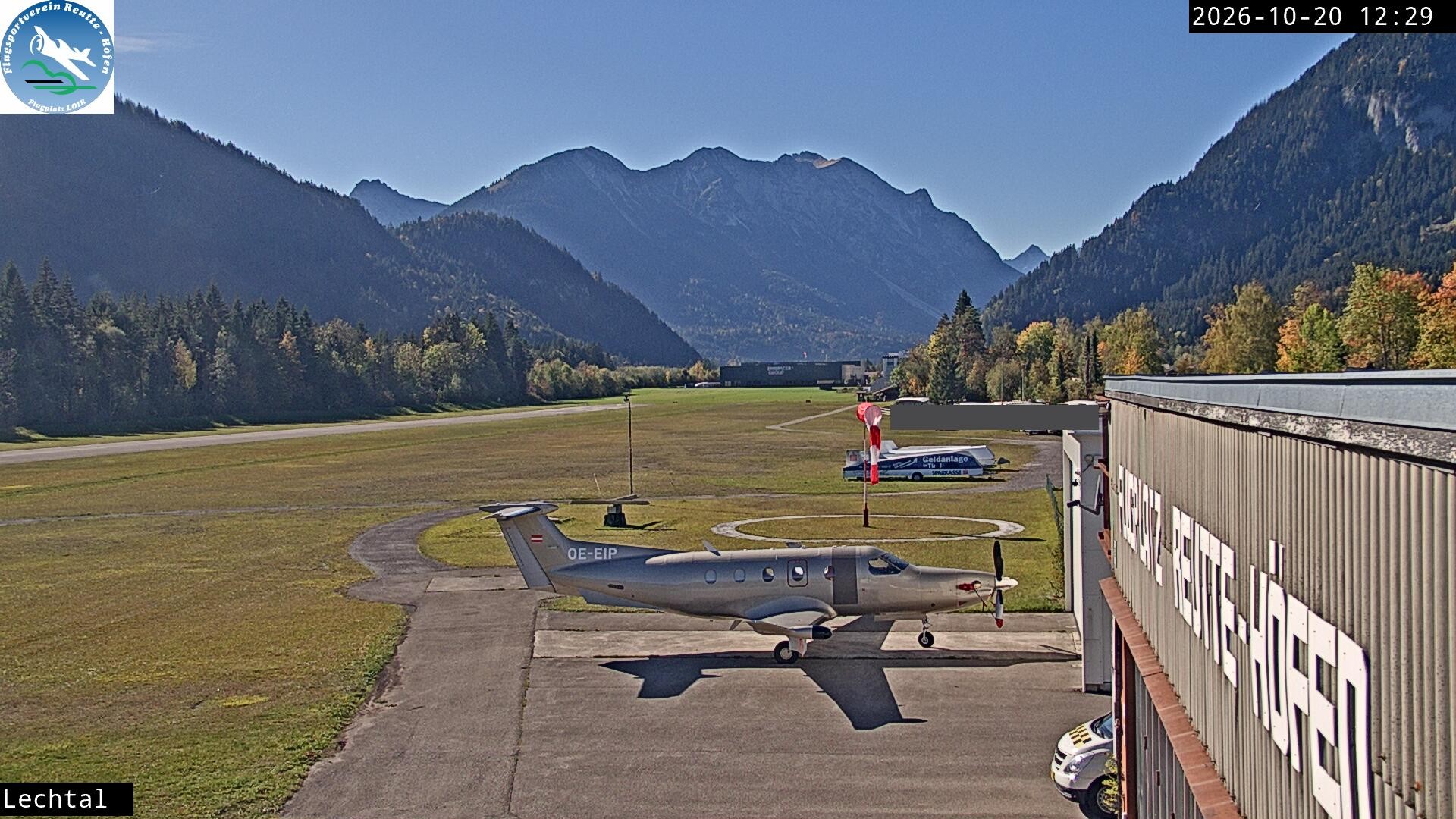 Archiv Foto Webcam Flugplatz Höfen, Tirol
