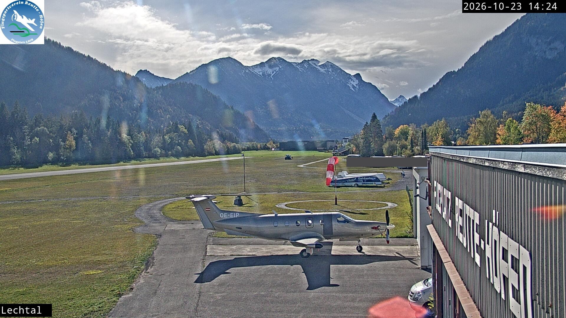 Archiv Foto Webcam Flugplatz Höfen, Tirol