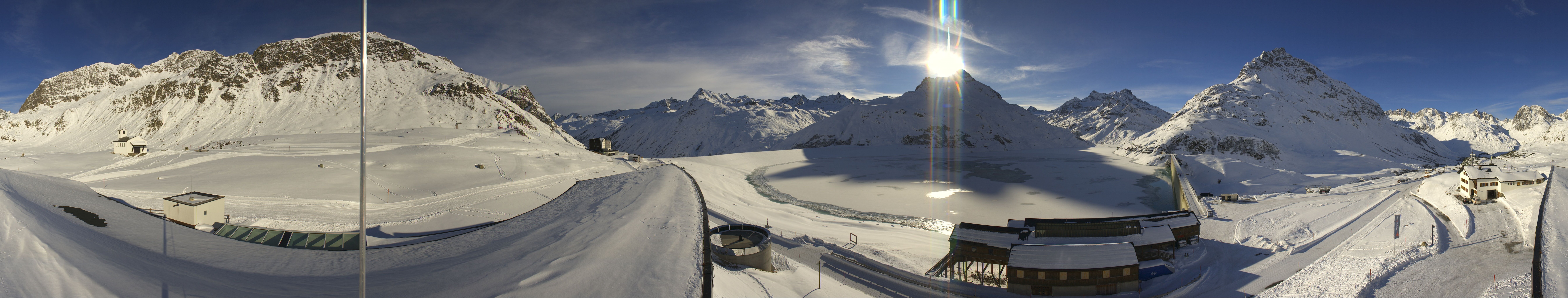 Archived image Webcam Silvretta barrier lake