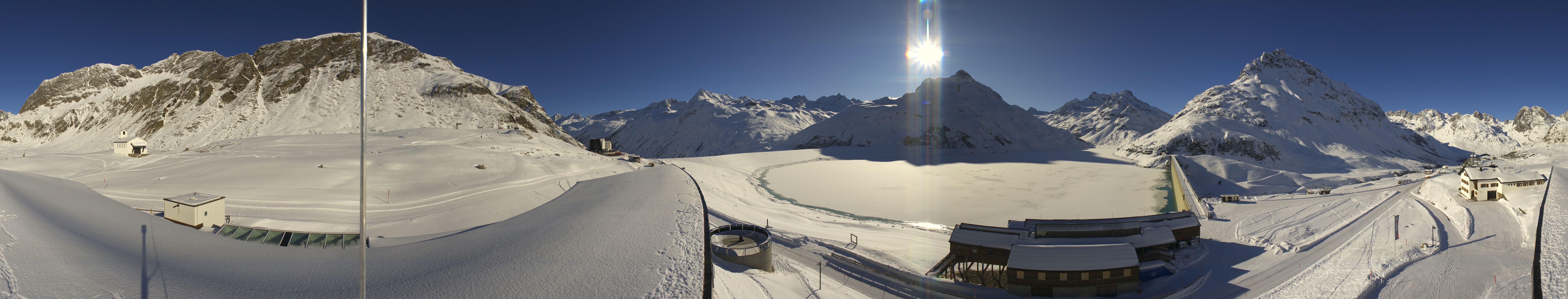 Archiv Foto Webcam Bielerhöhe: Silvretta Stausee